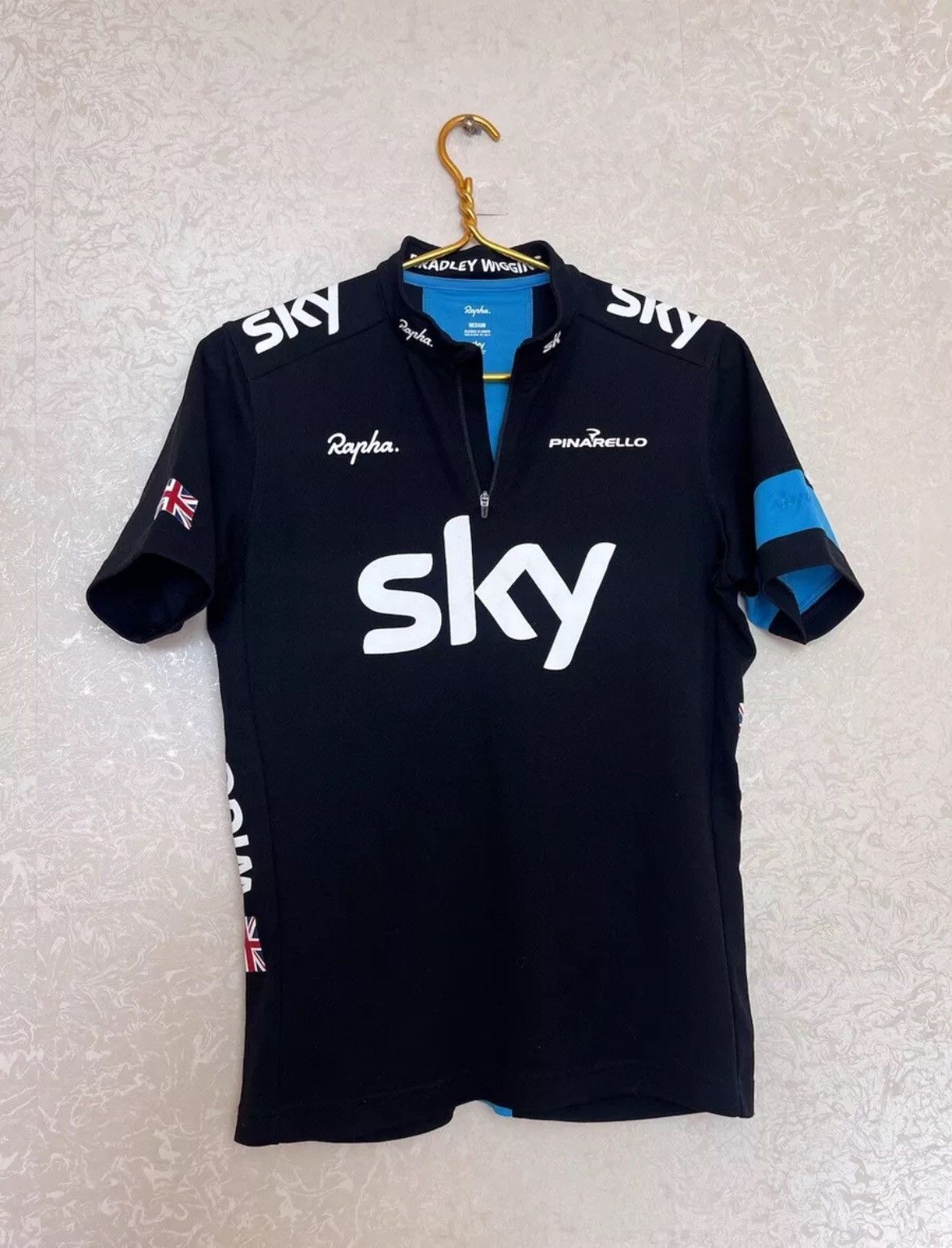 Other Rapha Bicycle Jersey Team Sky Wiggins Jersey Cycling Size M Size US M / EU 48-50 / 2 - 1 Thumbnail