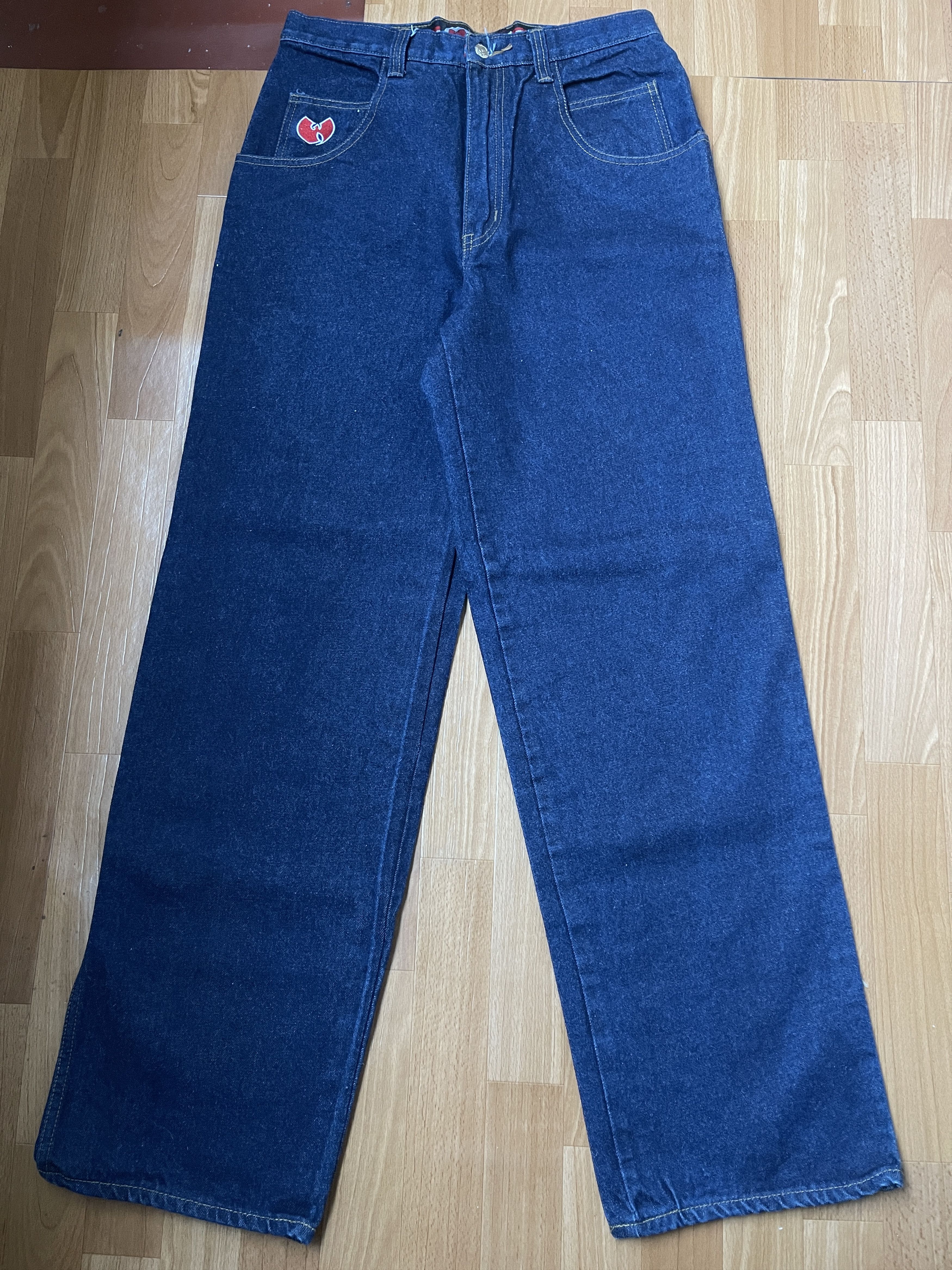 Wu-Tang Clan Wu Wear jeans, baggy vintage Wu-Tang Clan 90s hip hop Y2K 34 Size US 34 / EU 50 - 8 Thumbnail