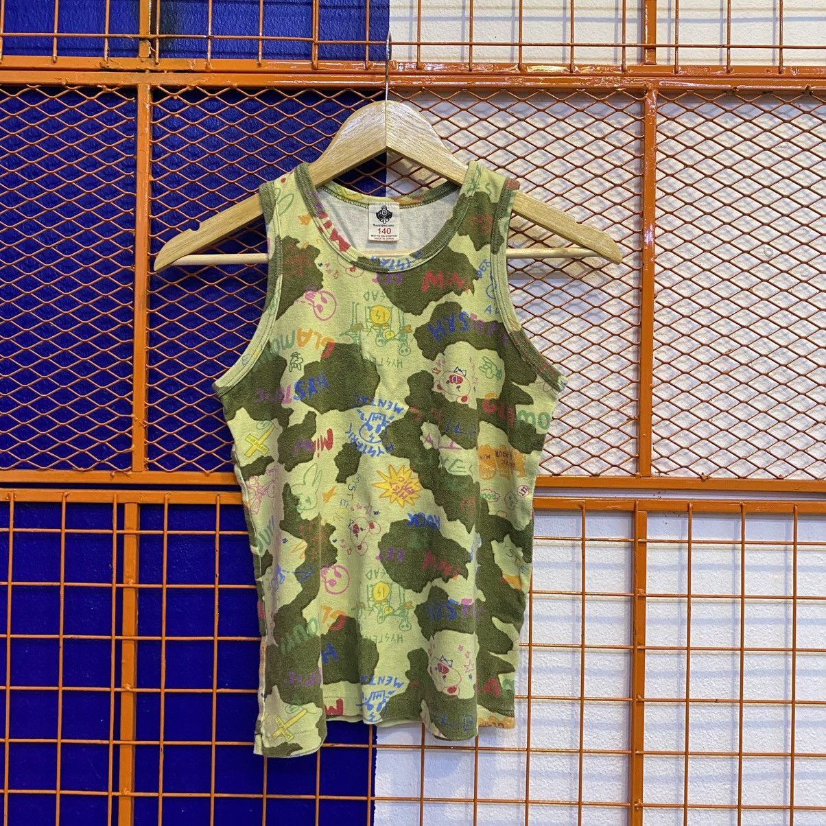 Hysteric Glamour Vintage Hysteric Mini Singlet Fullprint Japanese Brand Size US XXS / EU 40 - 1 Thumbnail