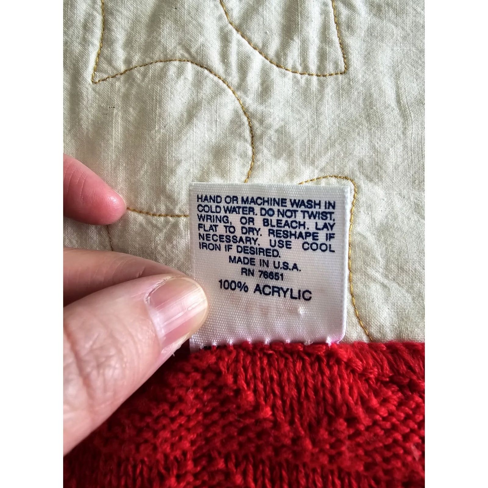 Vintage VINTAGE 80s 90s Red Sailboat Sweater Womens Large Preppy Coastal Grandma Beach Sweater Bazar Sailor 1980s Red Womens L Acrylic United States Size L / US 10 / IT 46 - 5 Thumbnail