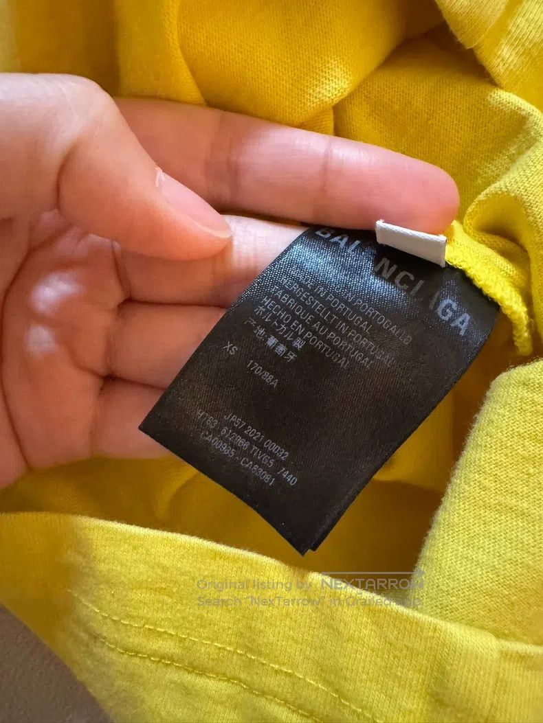 Balenciaga Balenciaga Yellow short-sleeve Size US XS / EU 42 / 0 - 5 Thumbnail