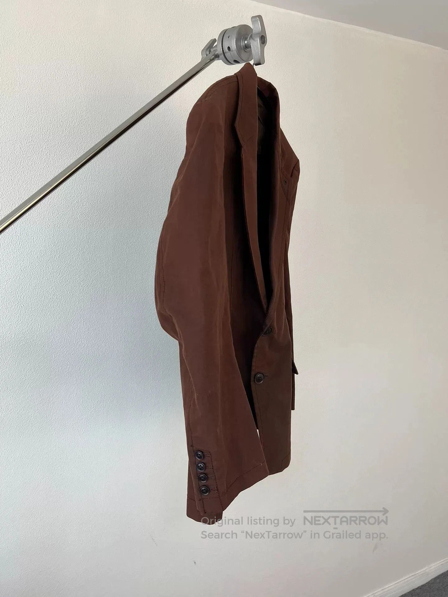 Yohji Yamamoto Yohji Yamamoto Brick Red Shoulder Jacket. Size US M / EU 48-50 / 2 - 3 Thumbnail