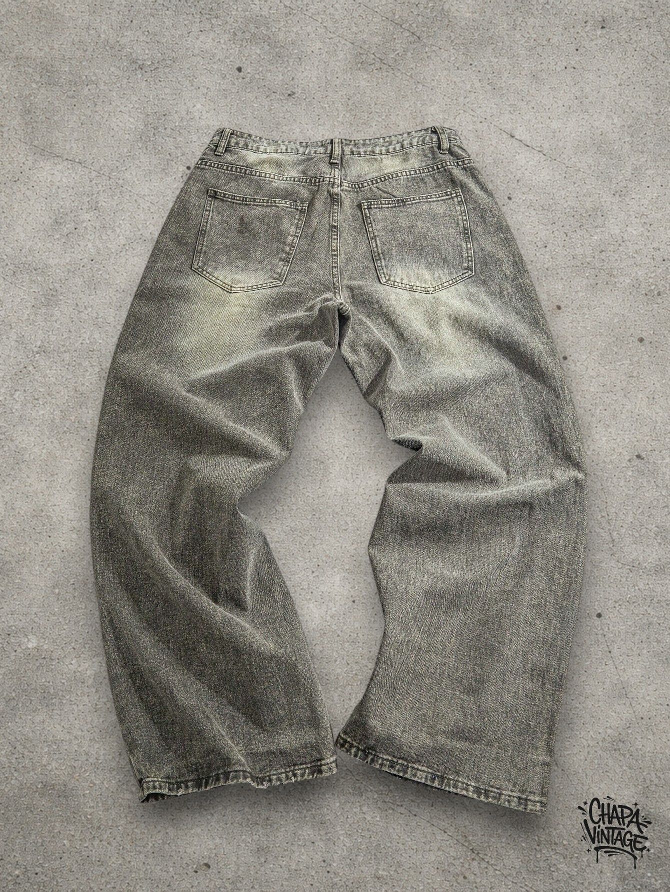 Vintage Washed gray jeans Size US 32 / EU 48 - 2 Thumbnail