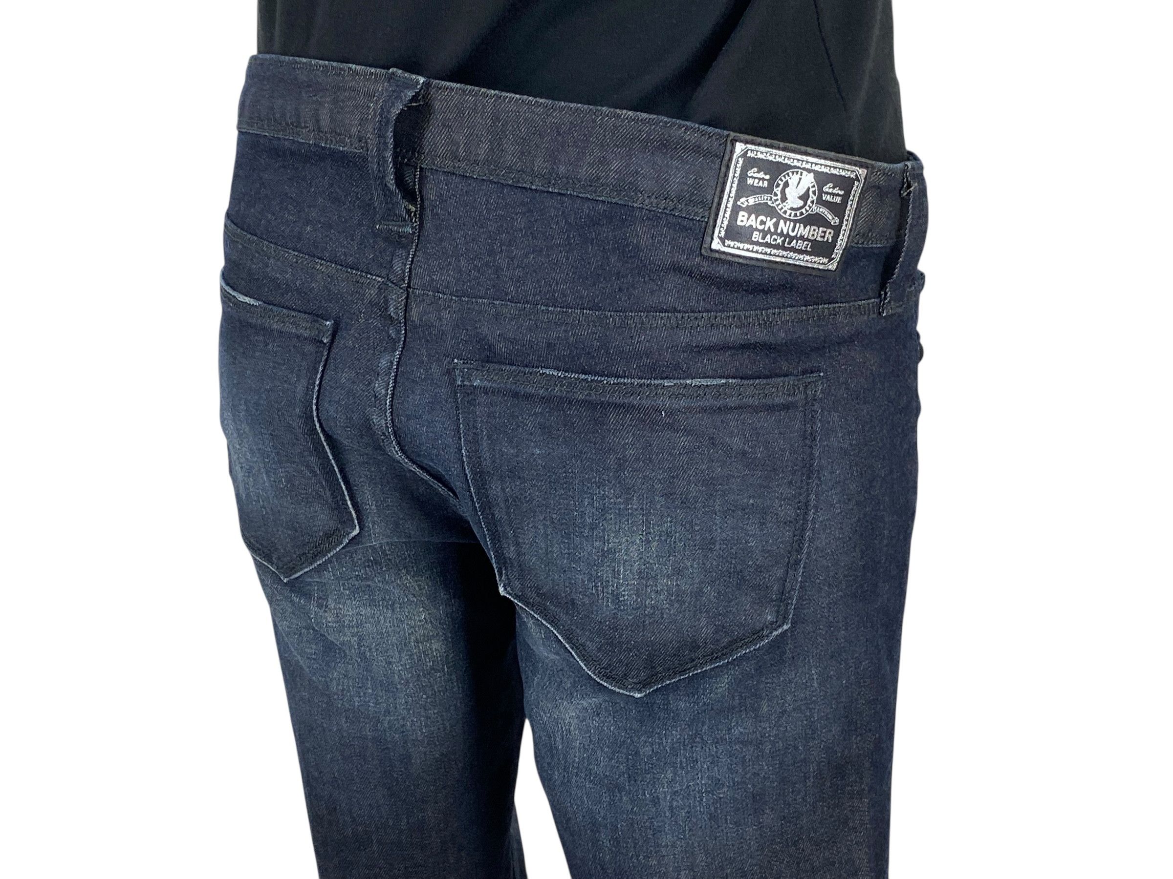 Japanese Brand BackNumber Japanese Vintage Pants 90s BaggyWideLegStreetwear Size US 29 - 7 Thumbnail