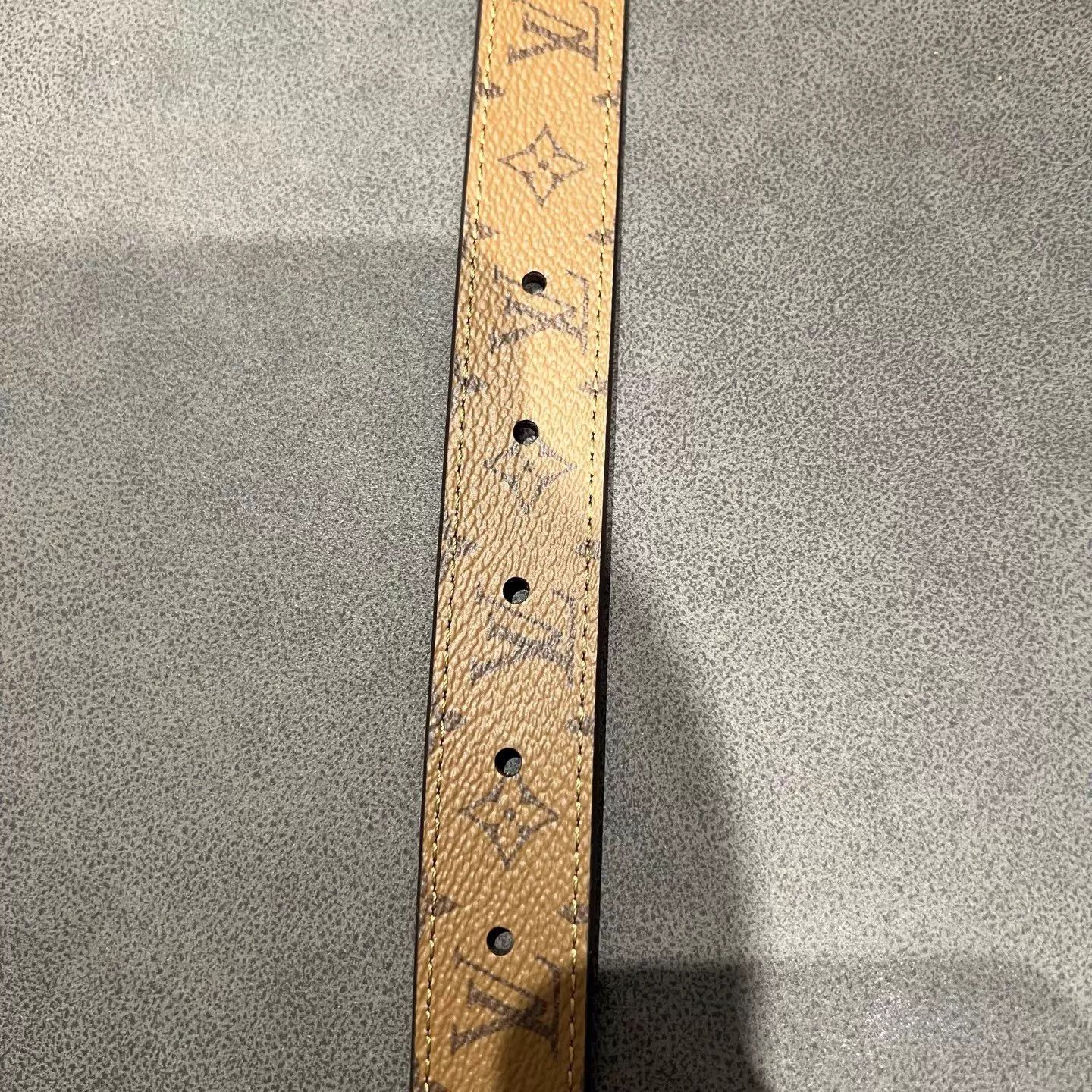 Louis Vuitton LOUIS VUITTON Daphne Double-Sided Belt 70CM New Size ONE SIZE - 3 Thumbnail