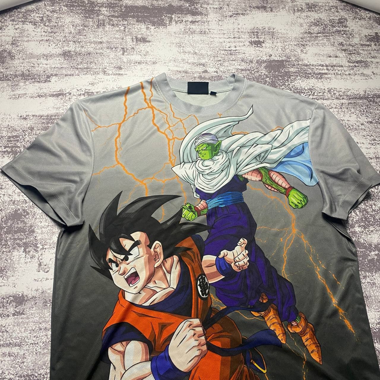 Anime Anime Dragon Ball Z Goku and Piccolo Full Prints Shirt XL Size US XL / EU 56 / 4 - 3 Thumbnail