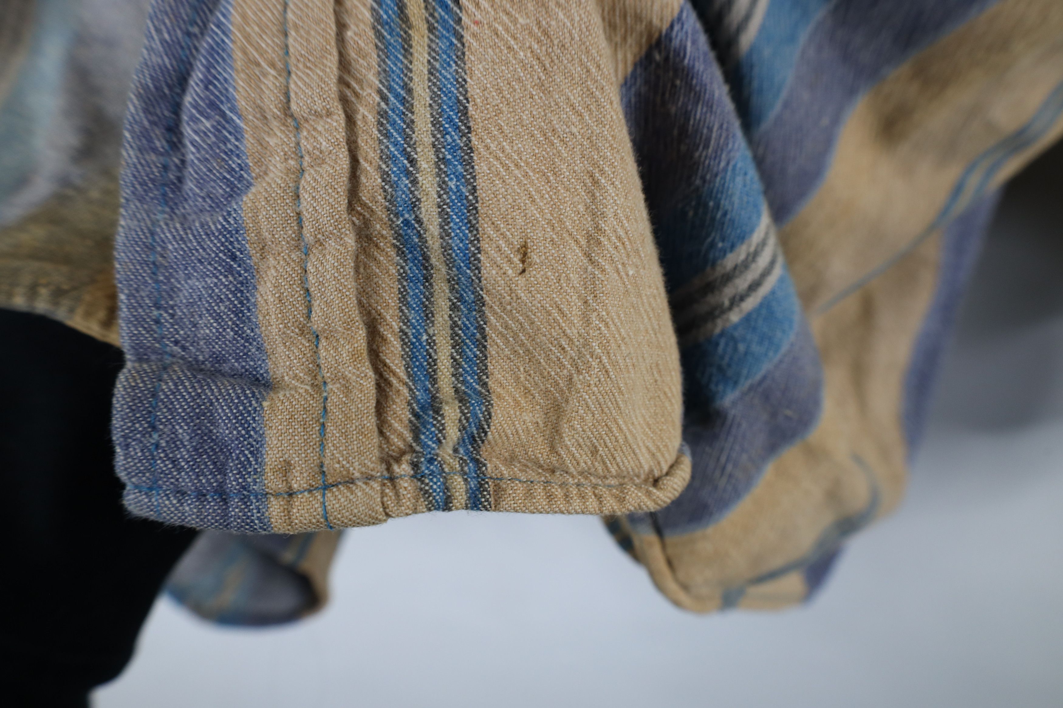 Vintage Vintage 90s Streetwear Striped Collared Button Down Shirt Size US L / EU 52-54 / 3 - 8 Thumbnail