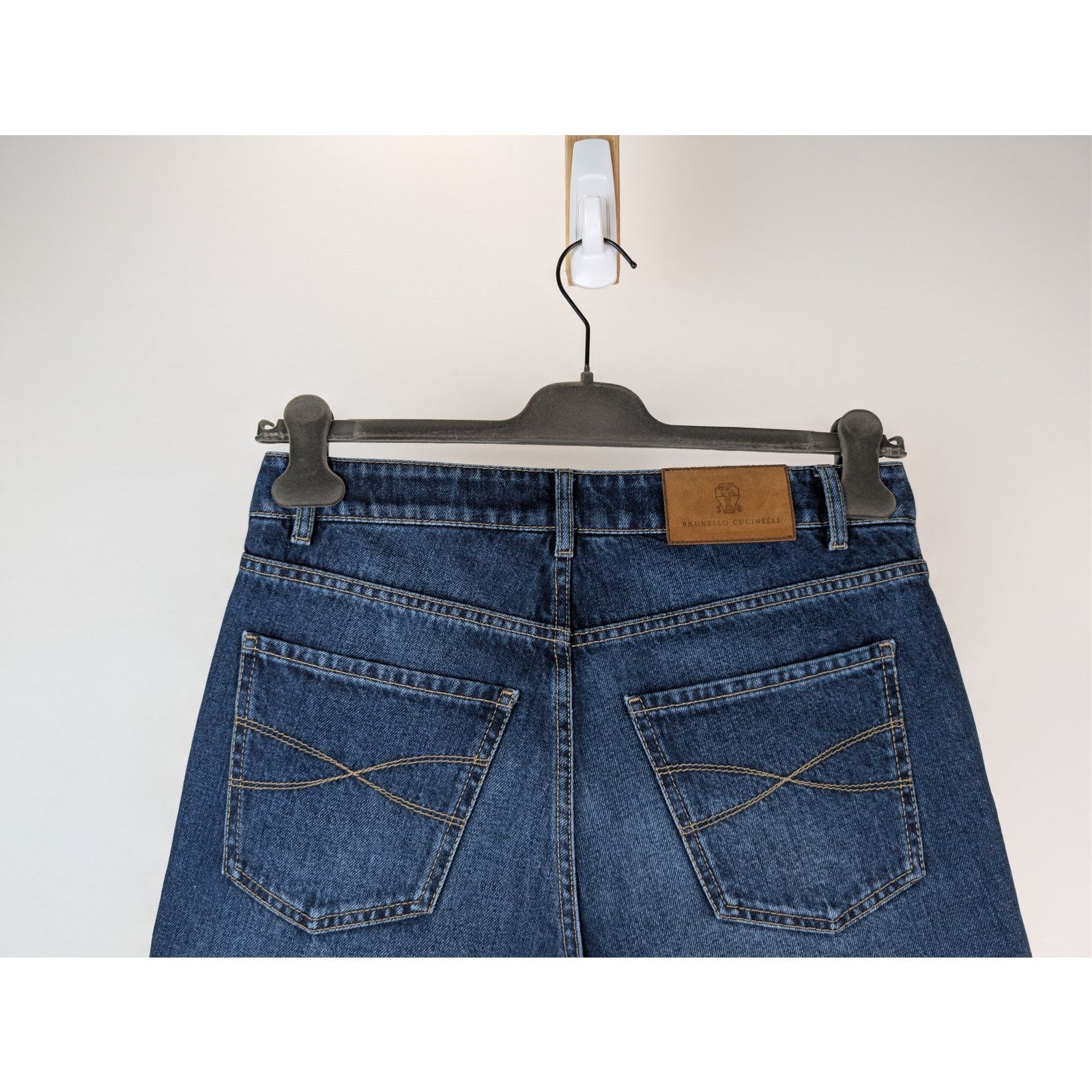Brunello Cucinelli o1rshd1 Denim Jeans in Blue Size US 30 / EU 46 - 9 Thumbnail
