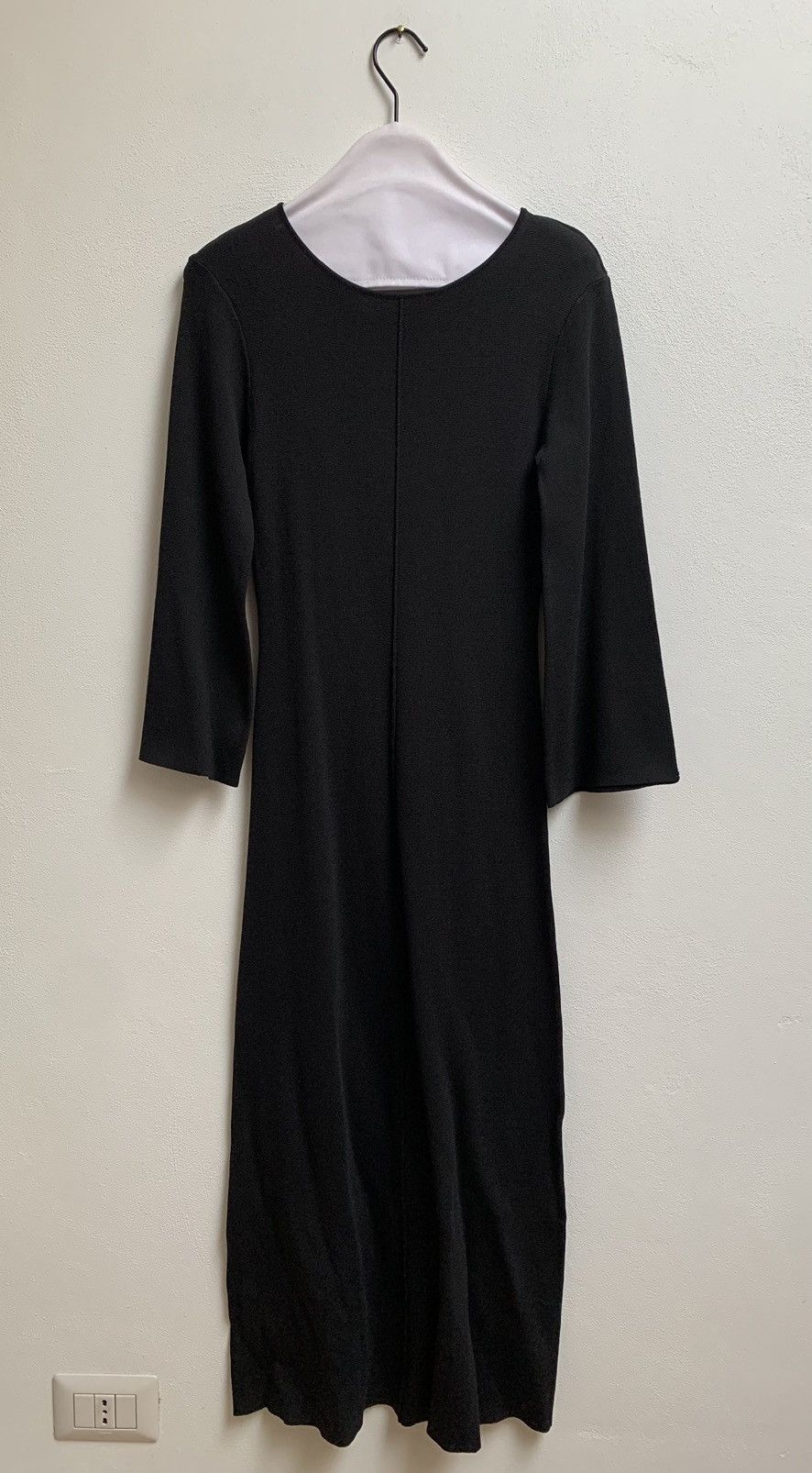 Toteme Totems Black Maxi Dress Size XS / US 0-2 / IT 36-38 - 9 Thumbnail