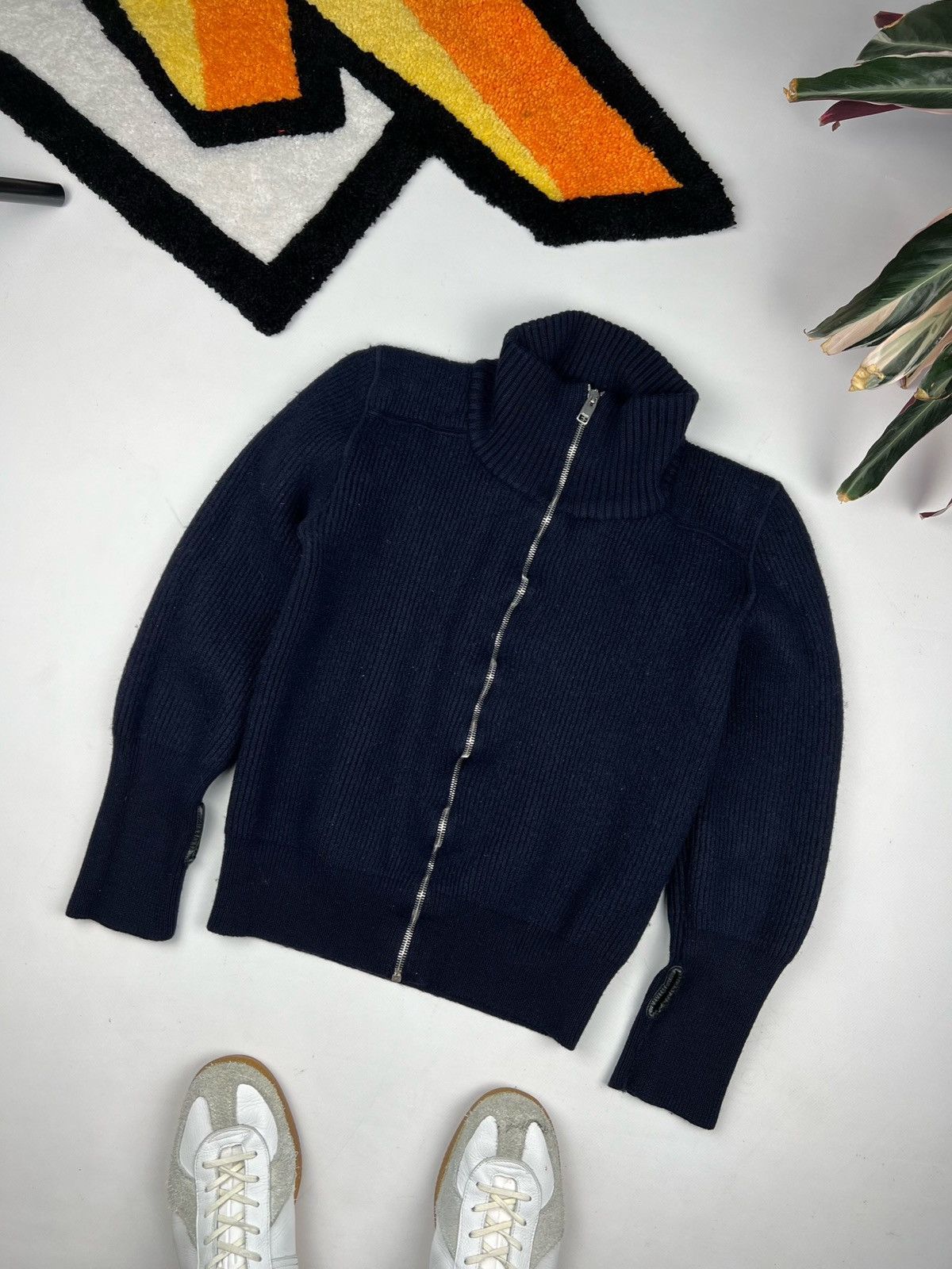 Dior Dior Zip Turtleneck Sweater Size S / US 4 / IT 40 - 2 Thumbnail