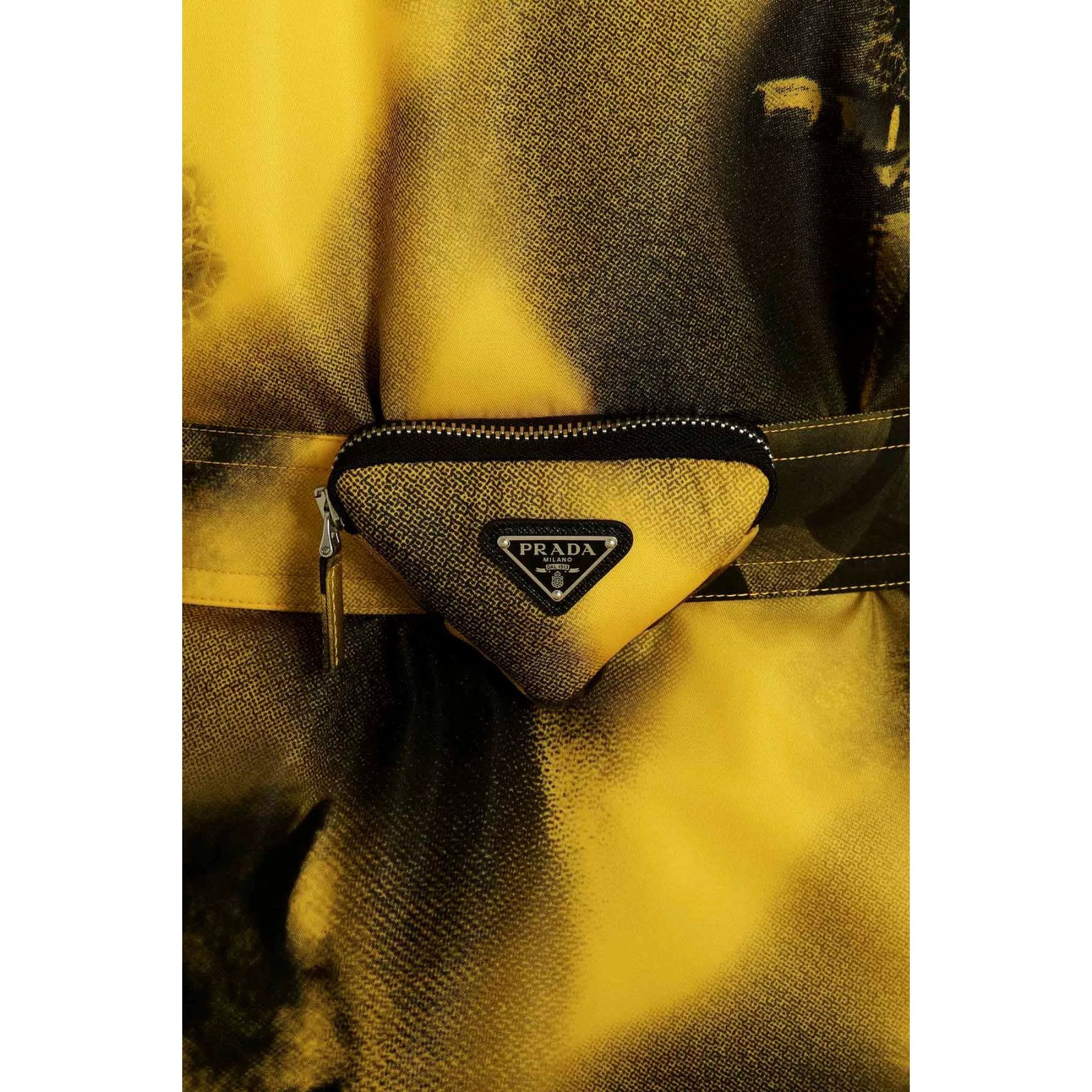 Prada PRADA Re-Nylon Yellow Oversized Parka Jacket New & Authentic Size US M / EU 48-50 / 2 - 4 Thumbnail