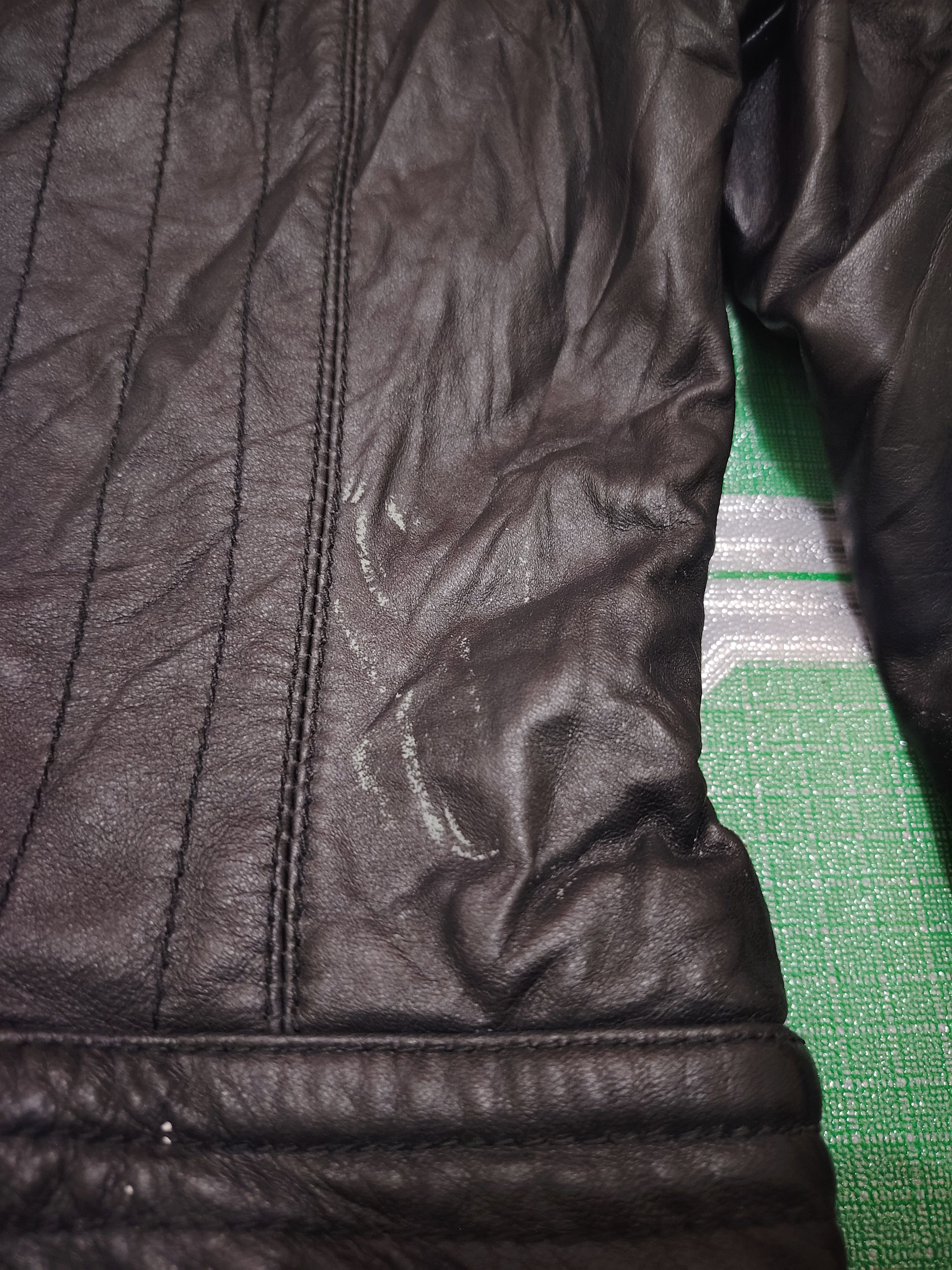 Armani Leather jacket Armani Jeans Size S / US 4 / IT 40 - 17 Thumbnail