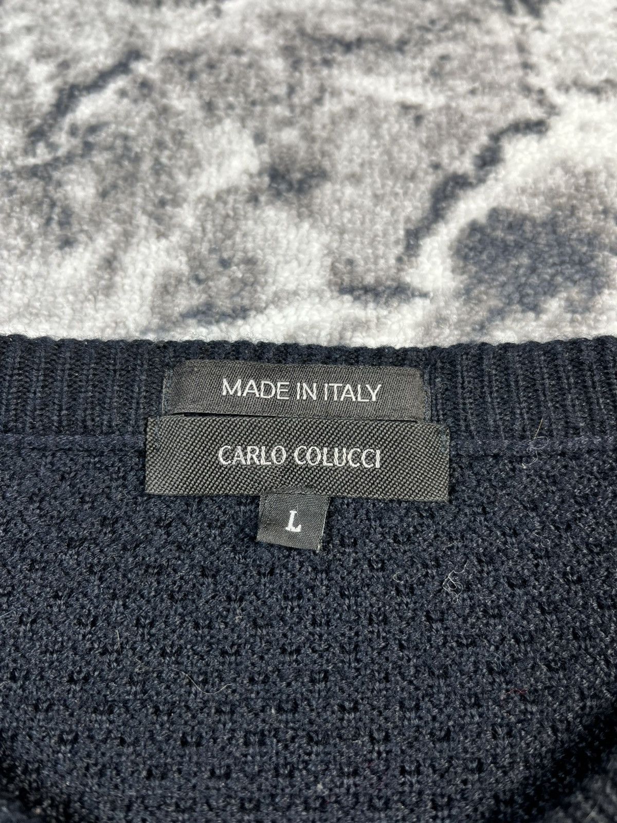 Carlo Colucci Coogi Style Carlo Colucci Knit Sweater Italy L Size US L / EU 52-54 / 3 - 9 Thumbnail