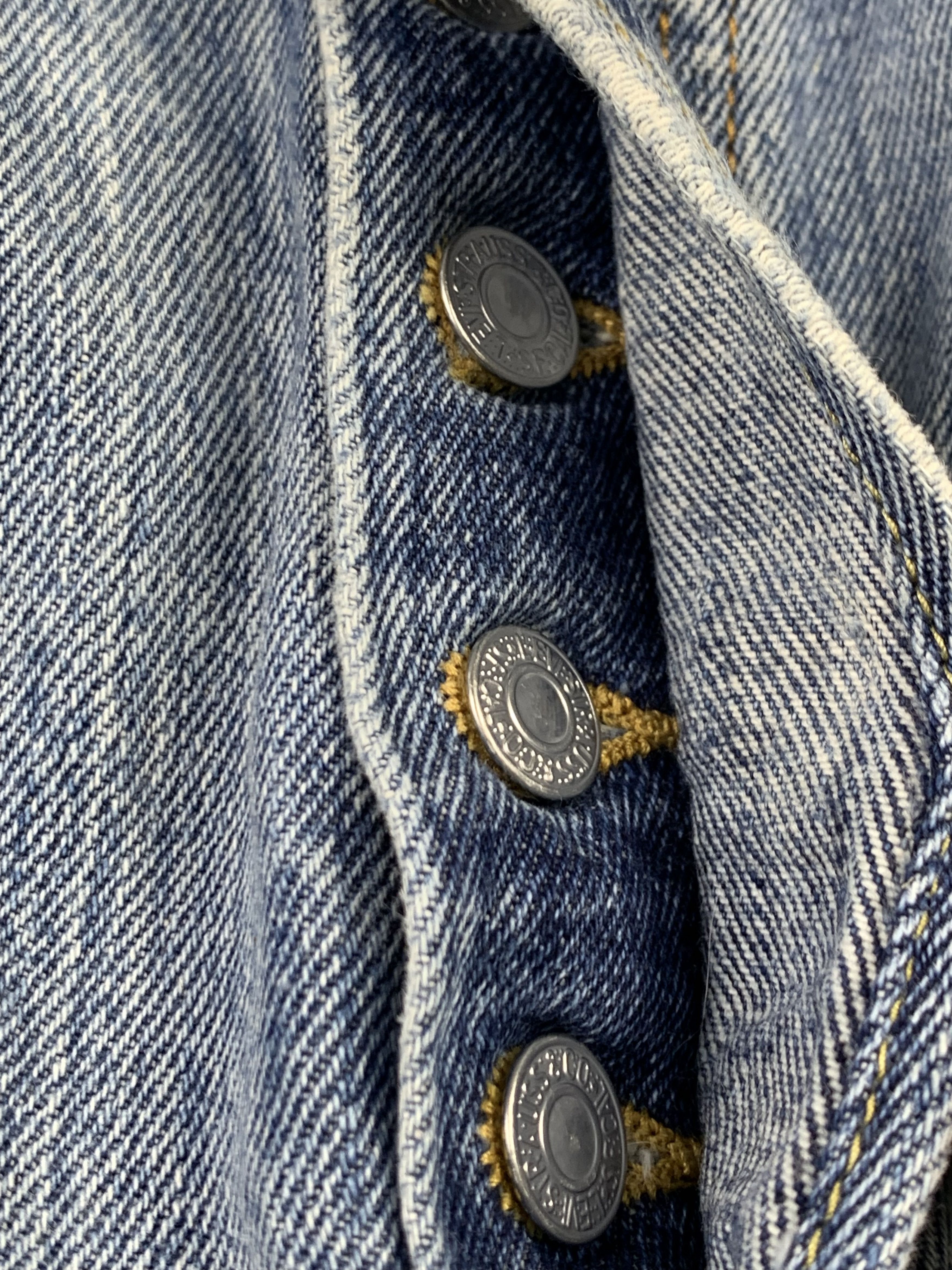 Levi's Vintage Levis 501 Faded Blue Jeans DP2197 Size US 33 - 12 Thumbnail