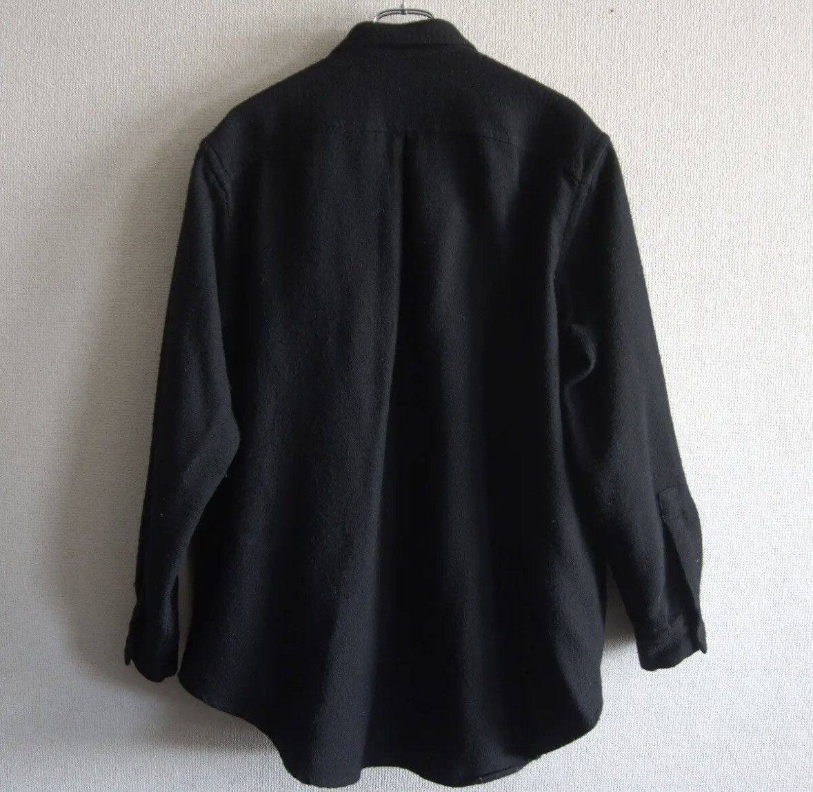 Yohji Yamamoto Yohji Yamamoto 1990s Wool-Blend Oversized Shirt Size US M / EU 48-50 / 2 - 2 Thumbnail