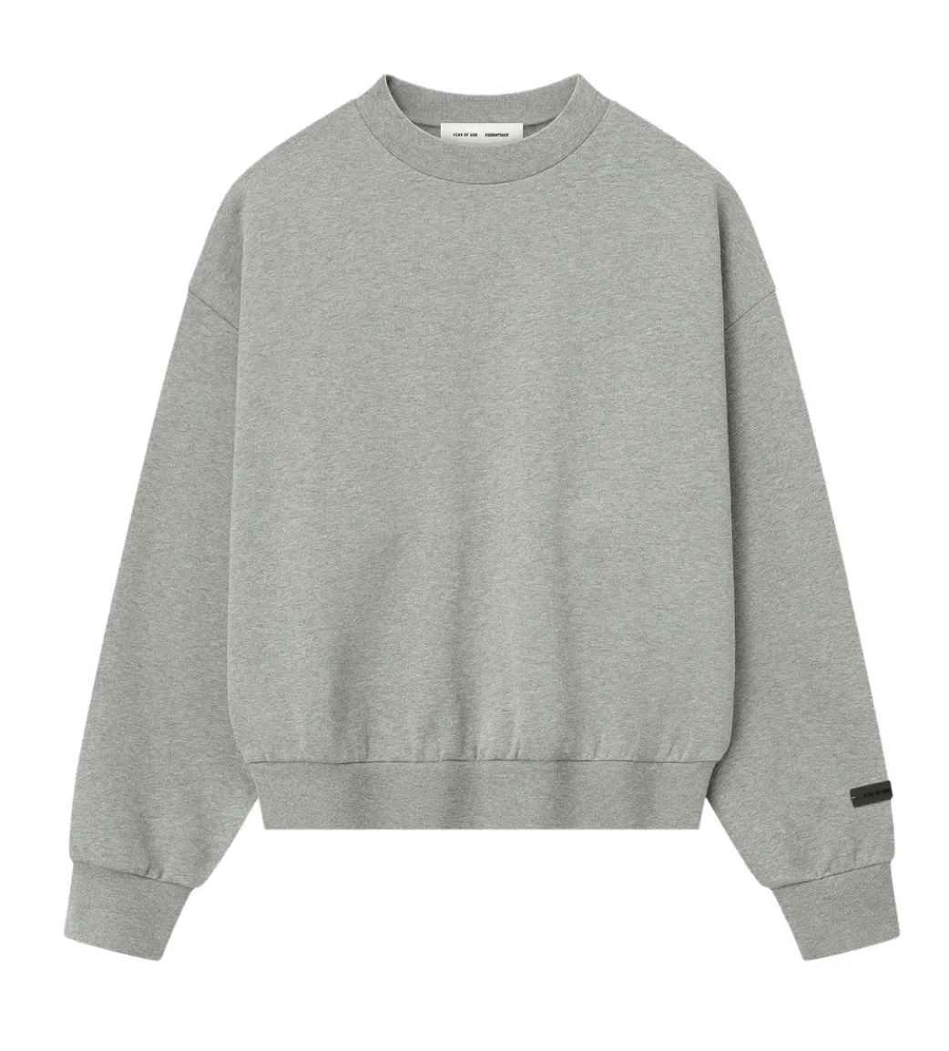 Essentials FOG Essentials Classic Fleece Crewneck Concrete Heather L Size US L / EU 52-54 / 3 - 2 Thumbnail