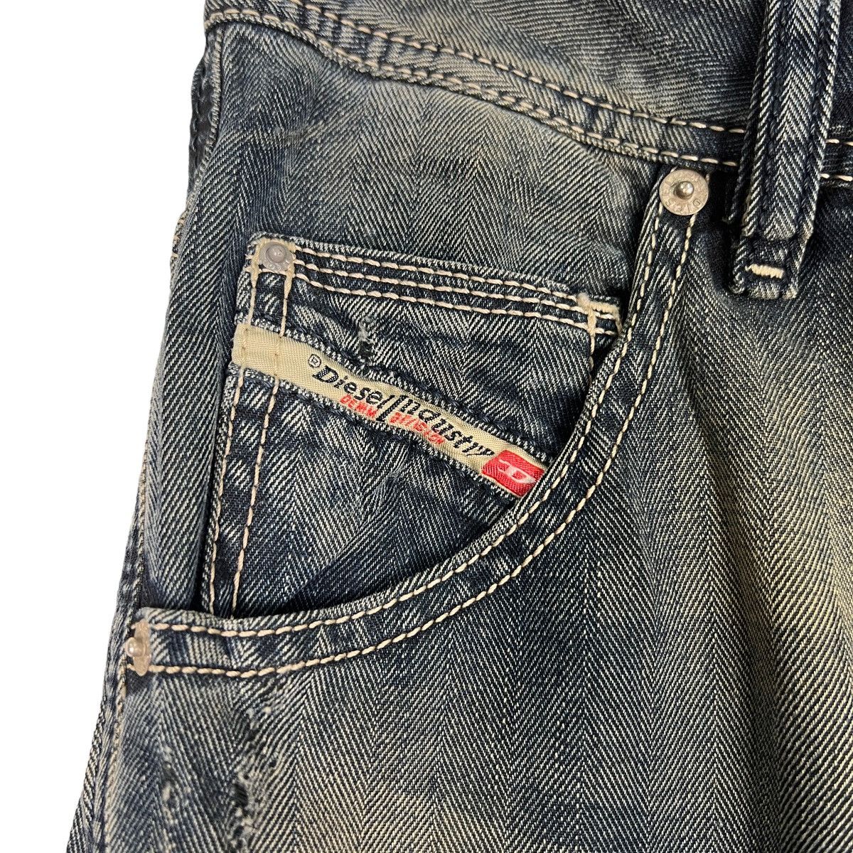 Diesel 🔥 DIESEL DYED WASH KROOLEY REGULAR SLIM CARROT Size US 30 / EU 46 - 14 Thumbnail