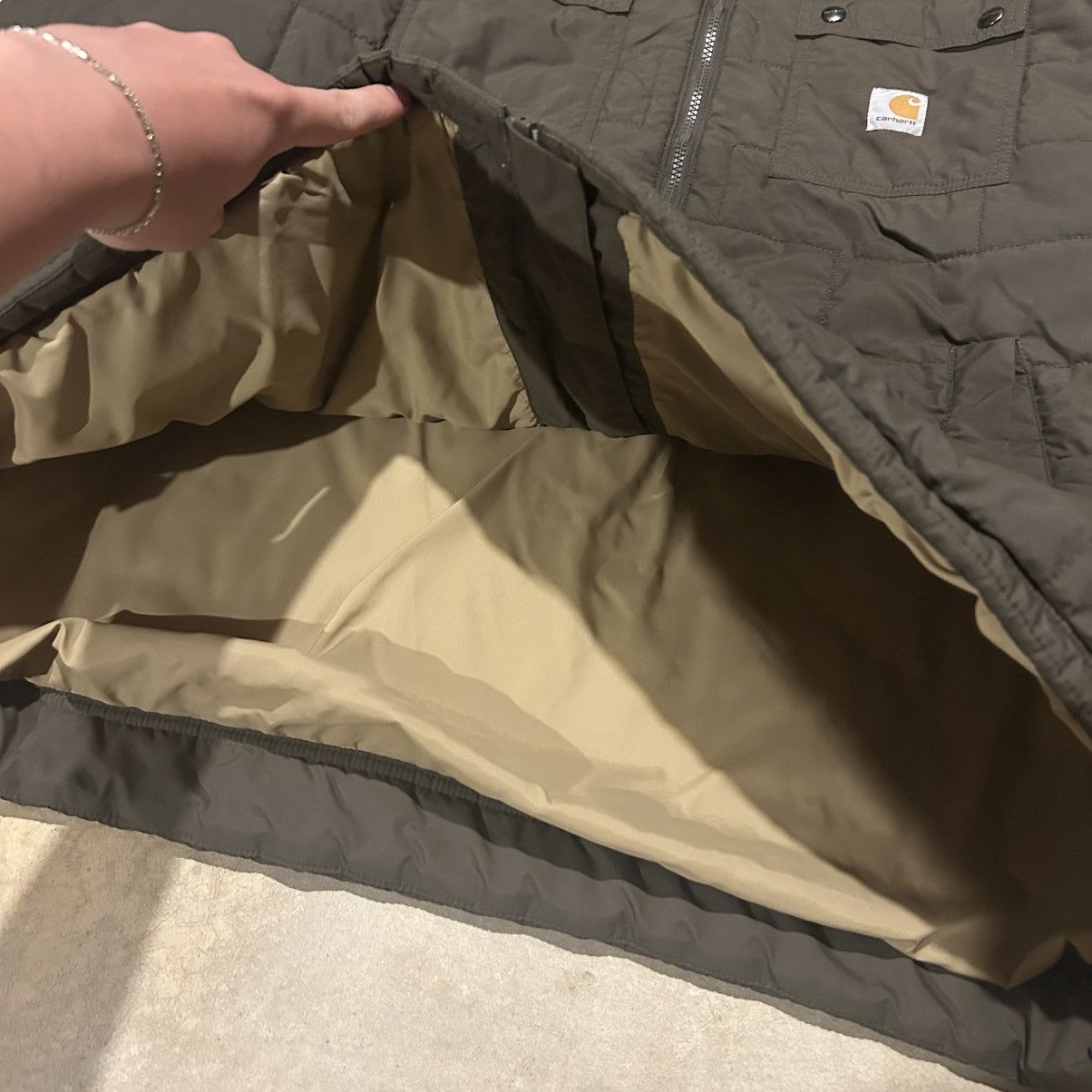 Carhartt Vintage Carhartt Brookville Quilted Puffer Jacket Oversized Size US XXL / EU 58 / 5 - 5 Thumbnail
