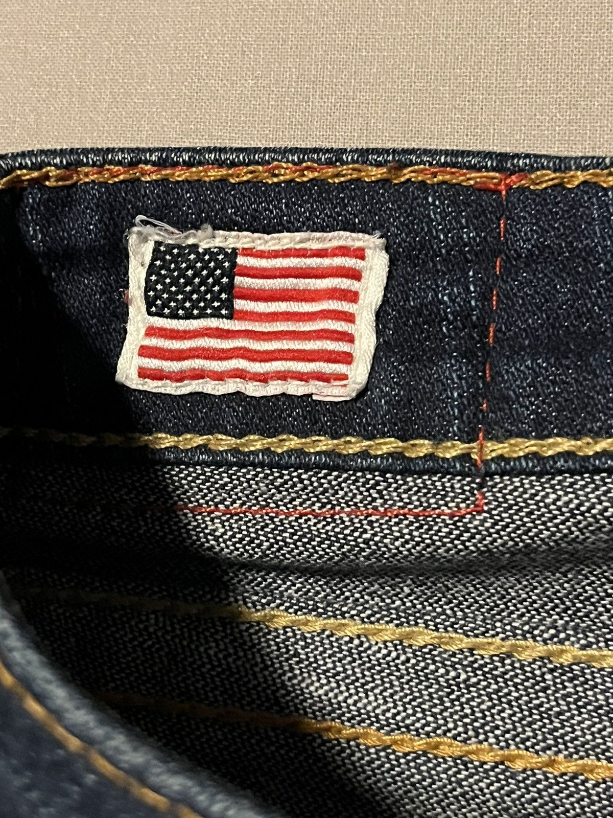 True Religion Vintage True Religion Brand Jeans Billy Straight Denim USA Size 29" - 14 Thumbnail