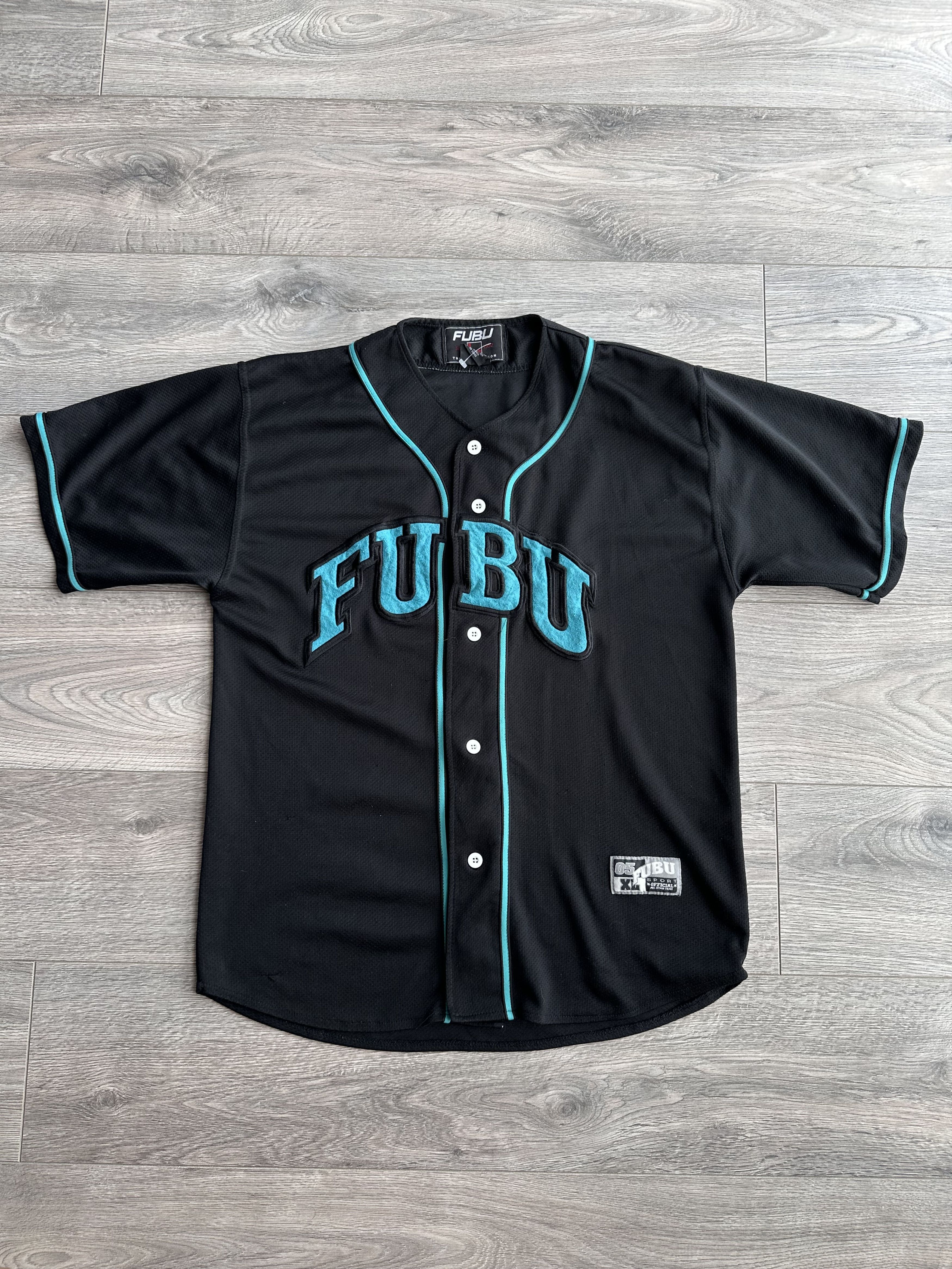 Fubu × Vintage Fubu Vintage Jersey Size US XL / EU 56 / 4 - 1 Thumbnail