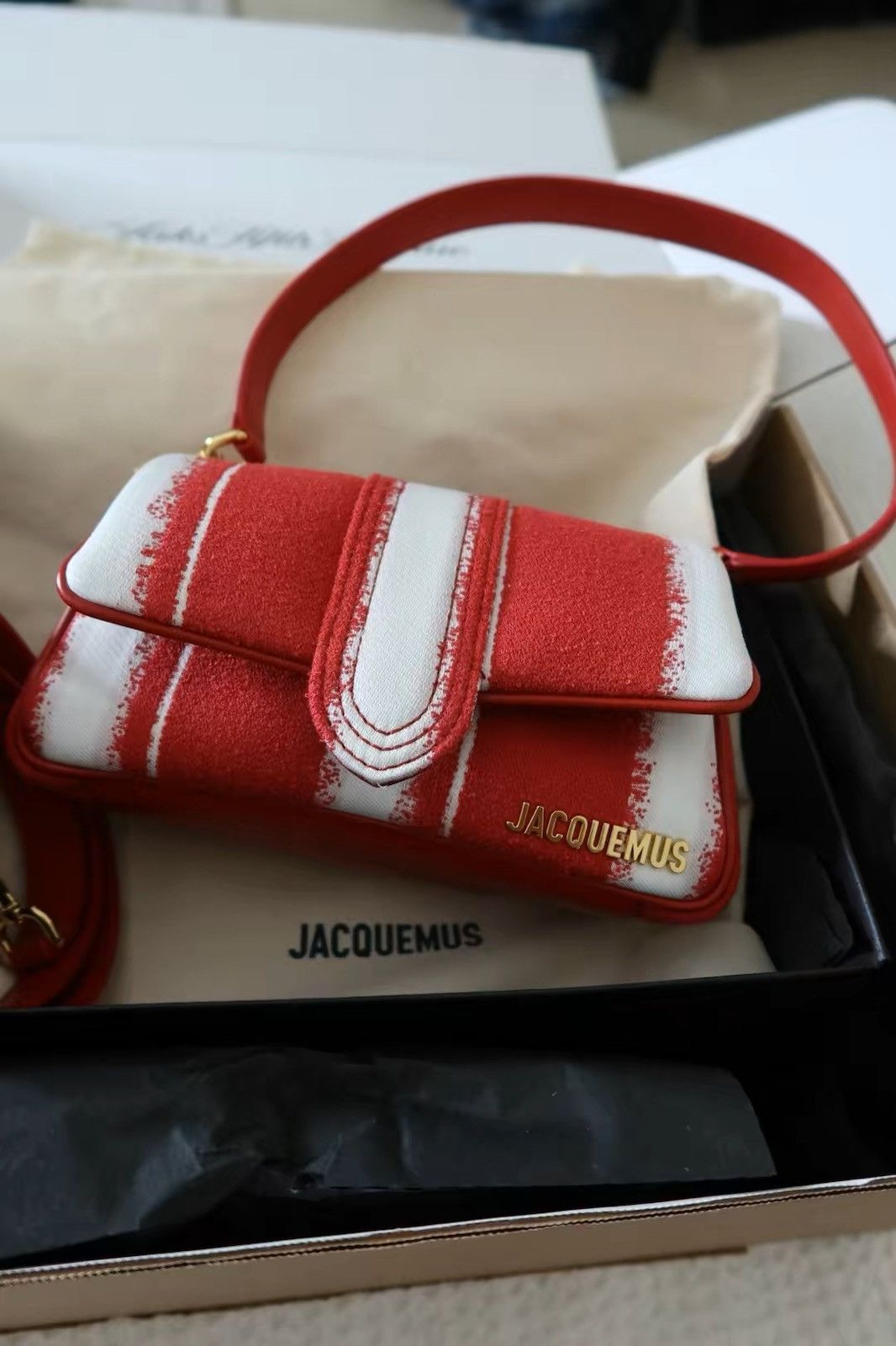 Jacquemus Jacquemus crossbody bag from the "Les Rayures" collection Size ONE SIZE - 2 Thumbnail