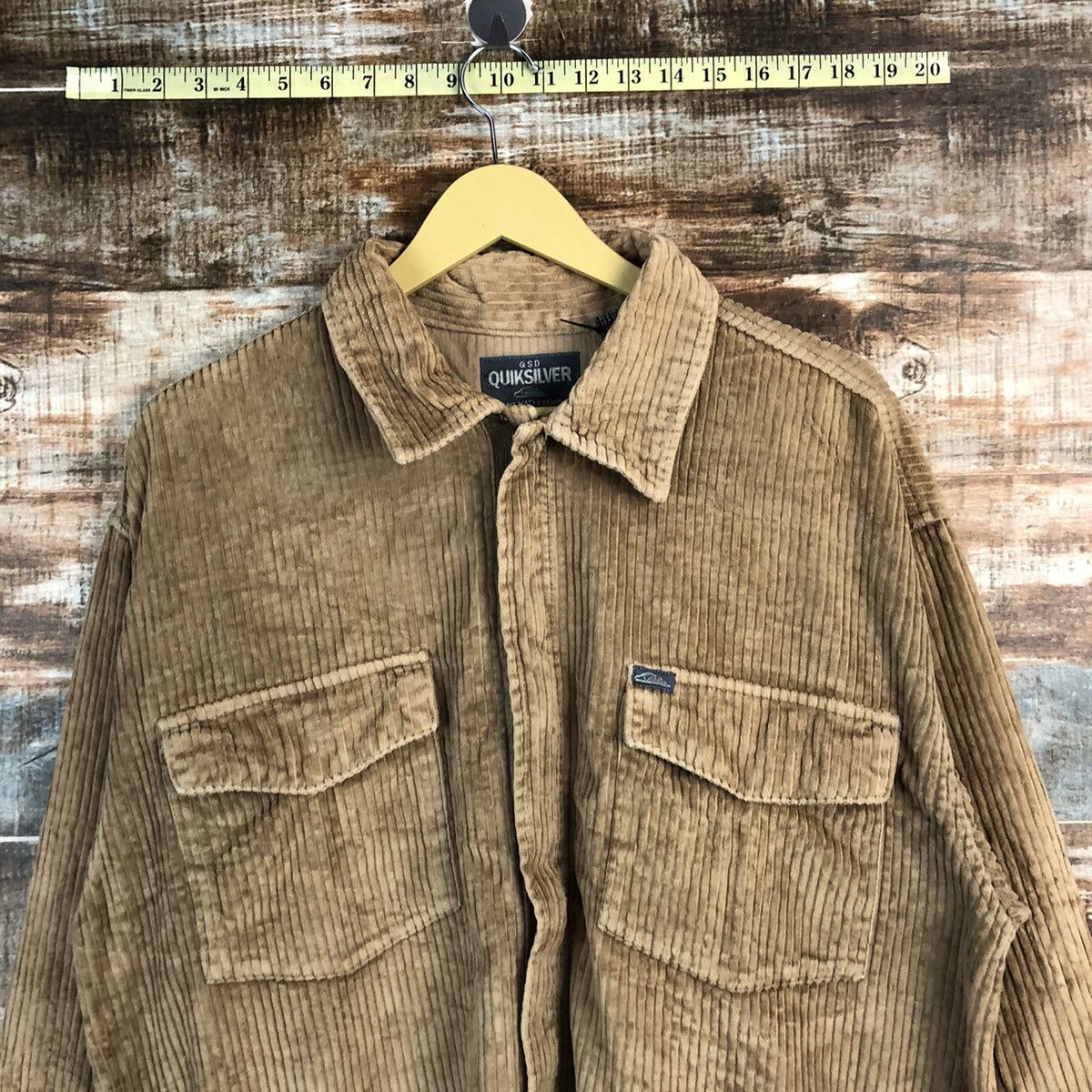 Quiksilver Quiksilver Corduroy jacket salt water denim Coats #A2309 Size US M / EU 48-50 / 2 - 4 Thumbnail