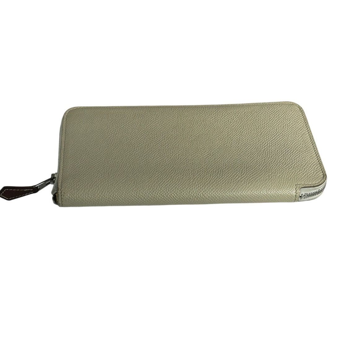 Hermes HERMES Silk'In Classique Long Wallet Off White Zip Around Size ONE SIZE - 11 Thumbnail