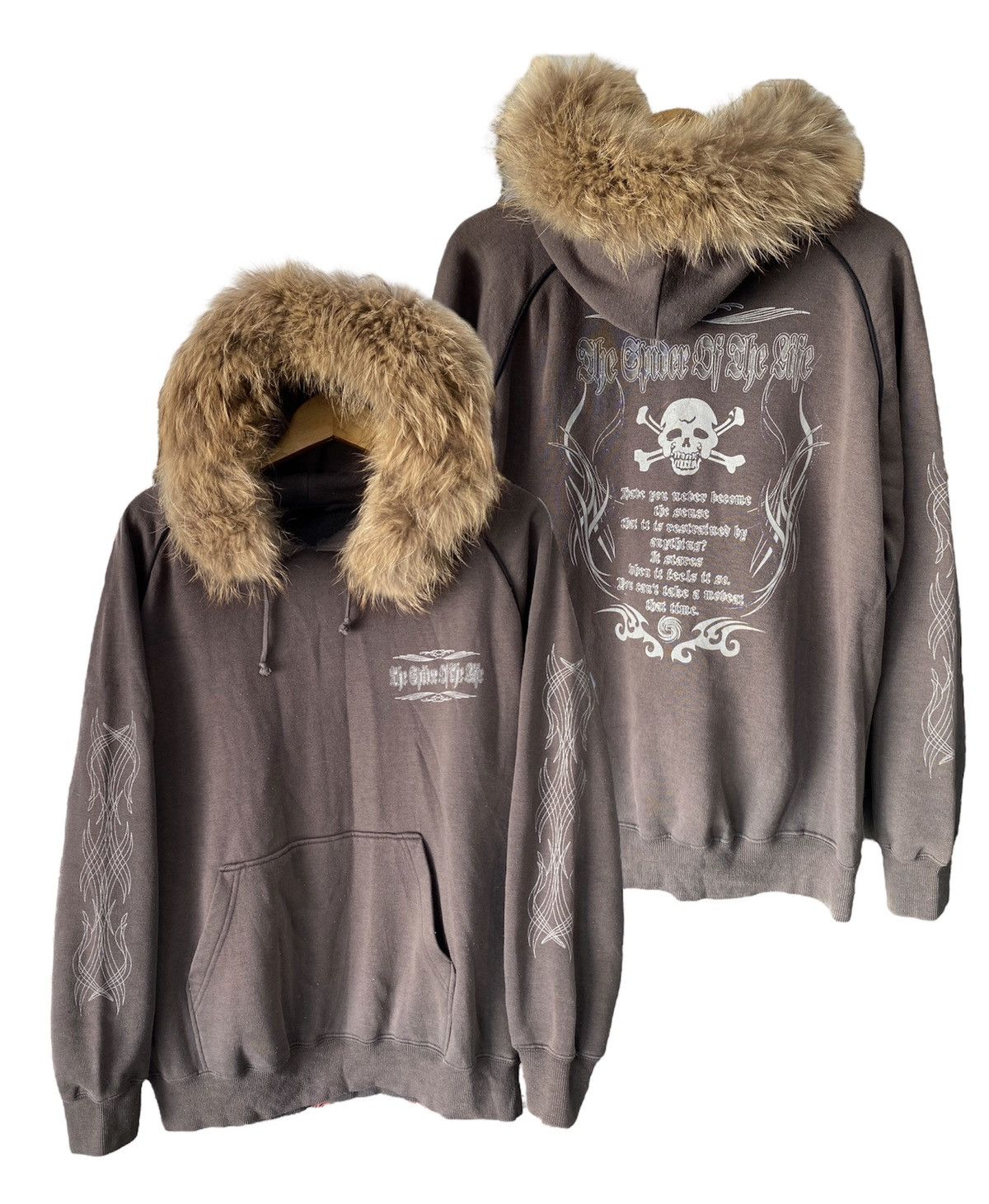 Beauty Beast × If Six Was Nine × Japanese Brand fur hoodie japanese brand poem tribal Size US L / EU 52-54 / 3 - 1 Thumbnail