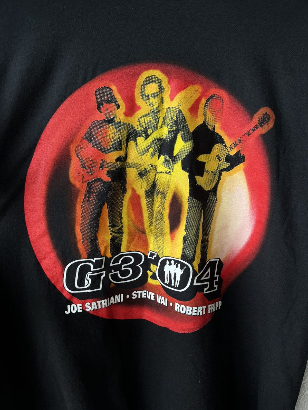 Band Tees G3 Joe Satriani 2004 Tour Vintage T Shirt Rock Band Tee Punk Size US L / EU 52-54 / 3 - 2 Thumbnail