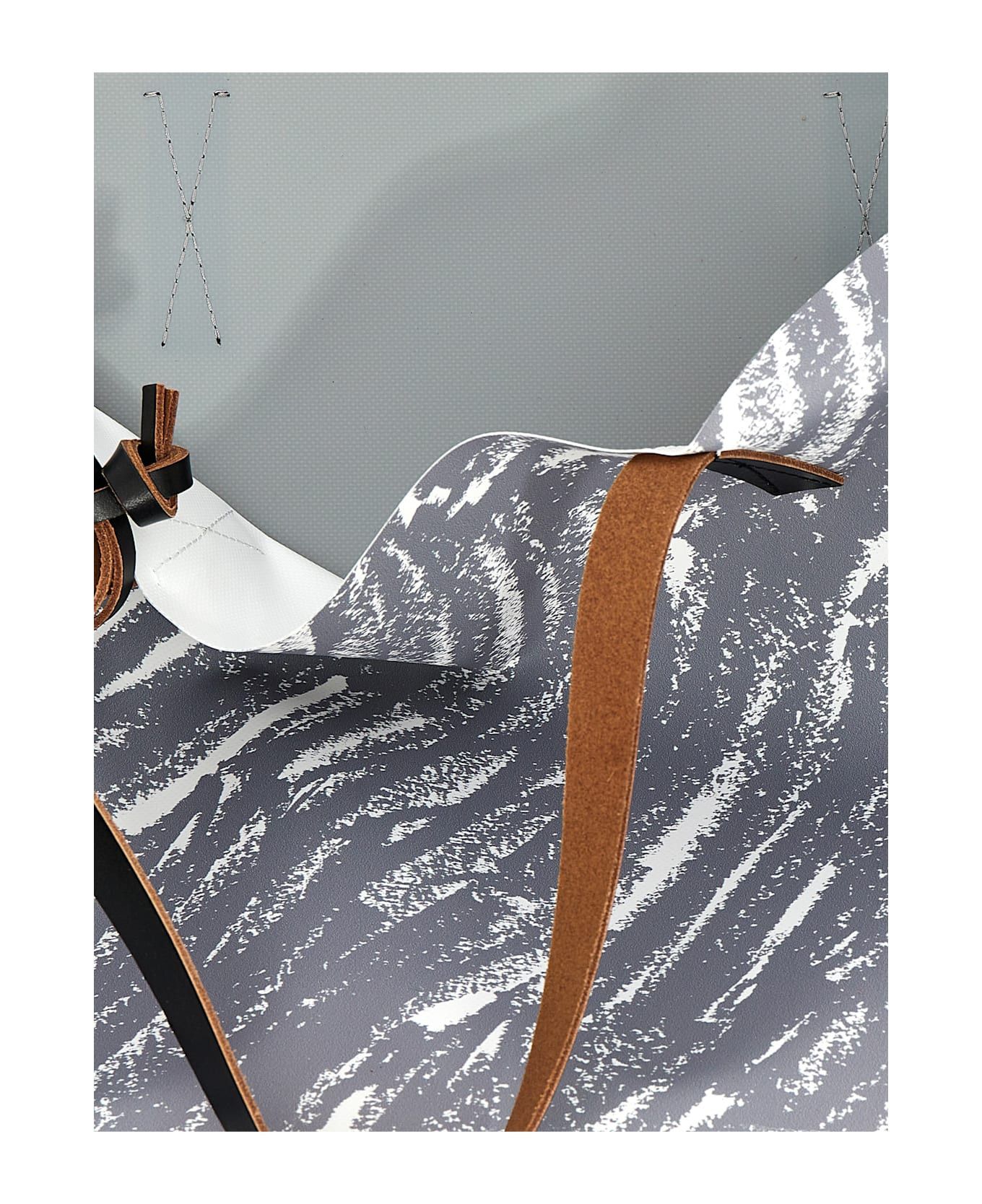 Marni o1f1d3z0825 Size: OS / Handle Bag in Grey/White Size ONE SIZE - 4 Thumbnail