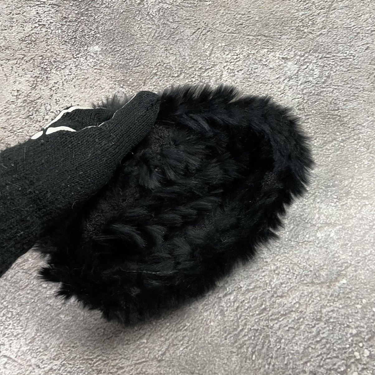 If Six Was Nine Vintage 90s Alt Beanie Mohair Ushanka Faux American VTg Size ONE SIZE - 4 Thumbnail