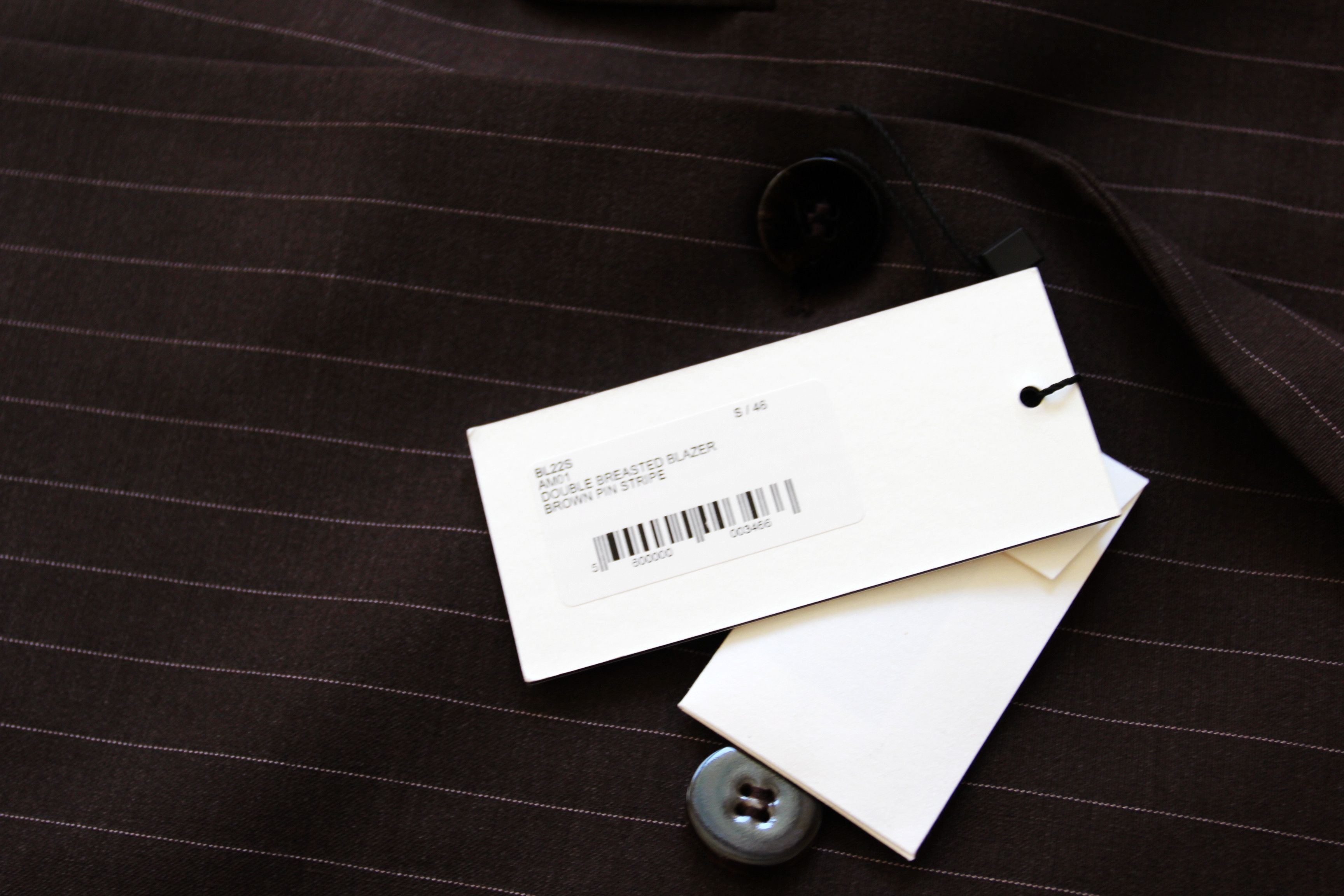 Ernest W. Baker BNWT SS24 ERNEST W.BAKER DOUBLE-BREASTED BLAZER 46 Size US S / EU 44-46 / 1 - 8 Thumbnail