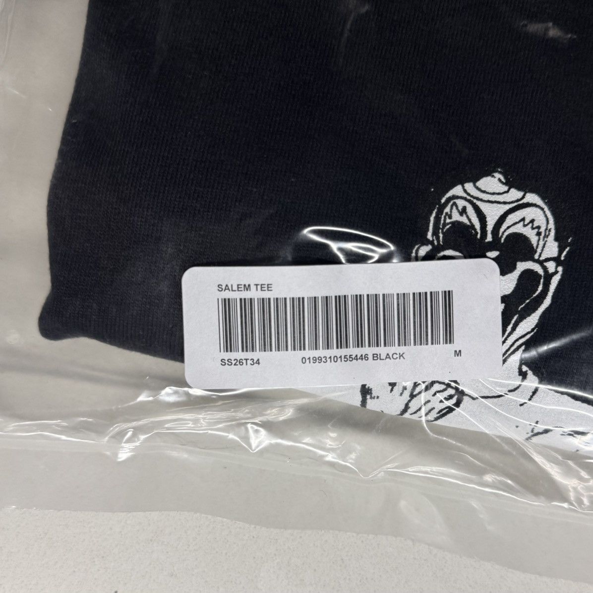 Supreme SALEM TEE - BLACK Size US M / EU 48-50 / 2 - 5 Thumbnail