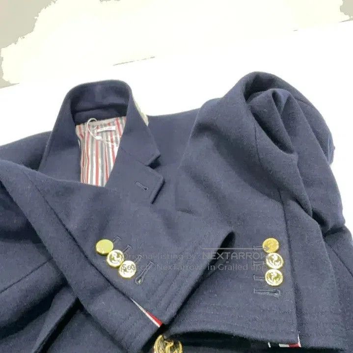 Thom Browne Thom Browne Navy Blue Double. Size US S / EU 44-46 / 1 - 8 Thumbnail