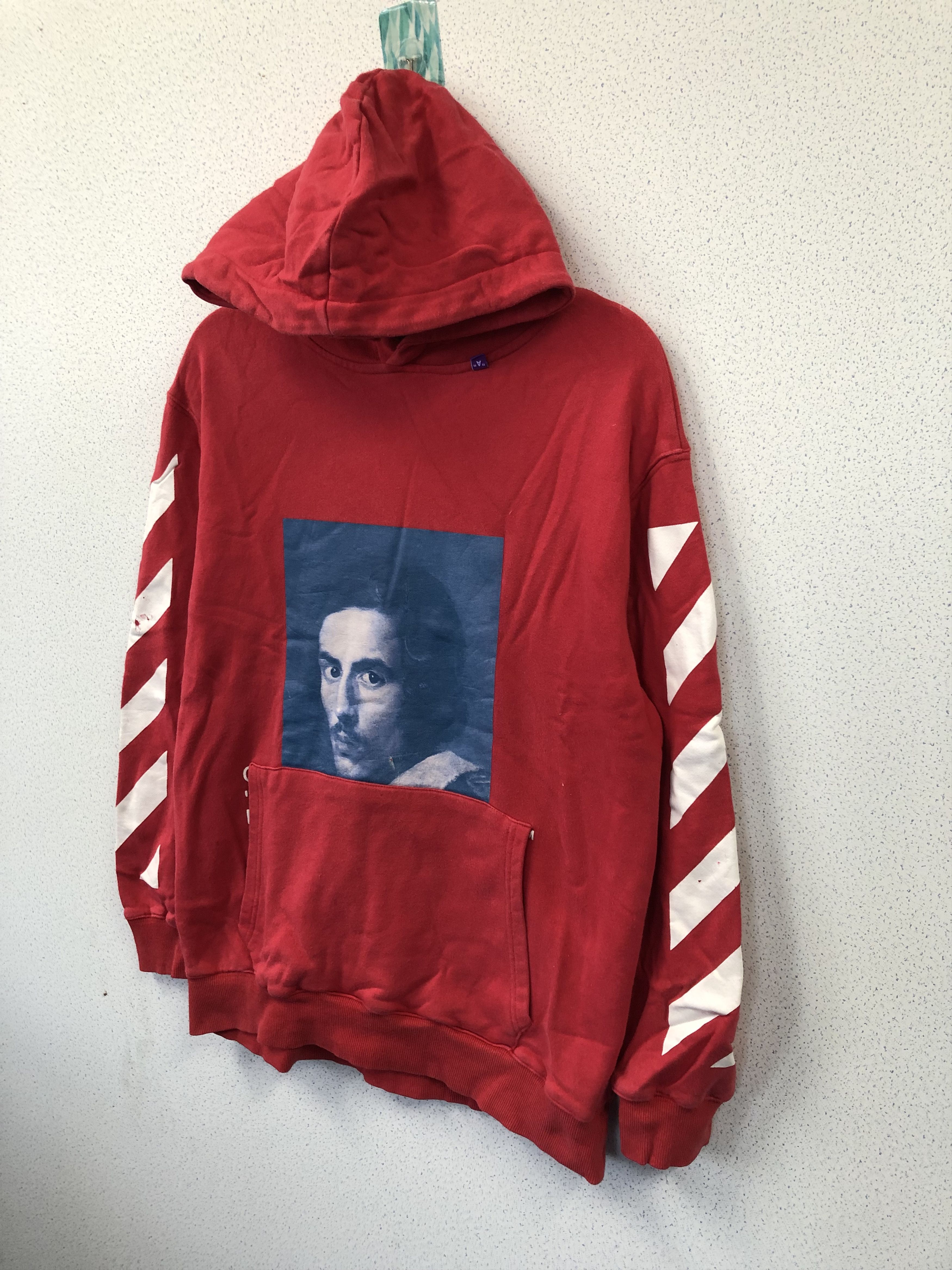 Japanese Brand Off White x Virgil Obloh Benini Hoodie Size US L / EU 52-54 / 3 - 2 Thumbnail