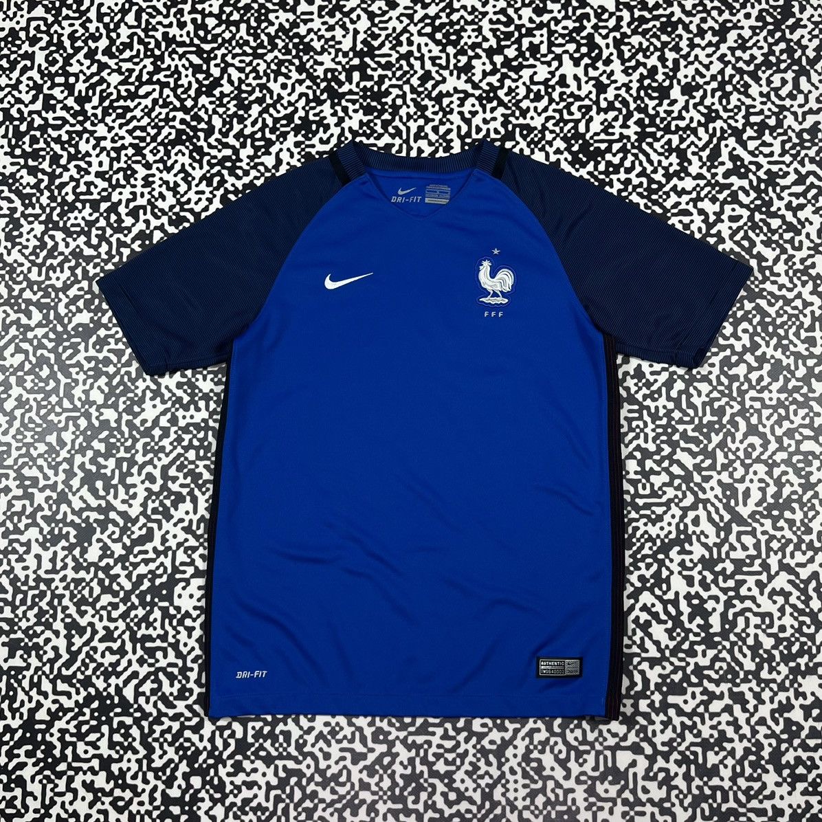 Nike Vintage Y2K Nike France Soccer Blokecore Style Jersey Tshirt Size S / US 4 / IT 40 - 4 Thumbnail