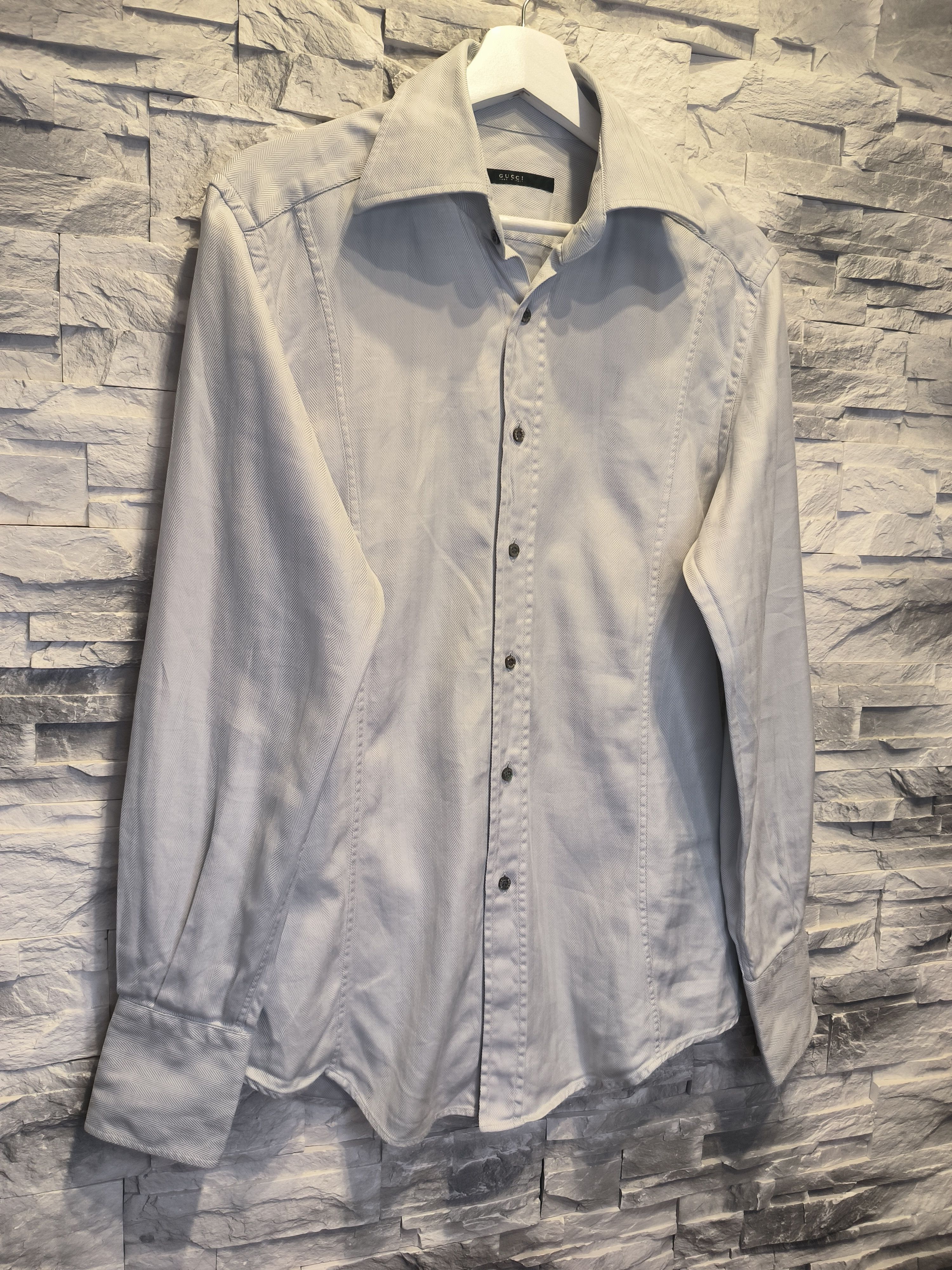 Gucci Gucci Long Sleeve Button-Up Shirt Size US S / EU 44-46 / 1 - 3 Thumbnail