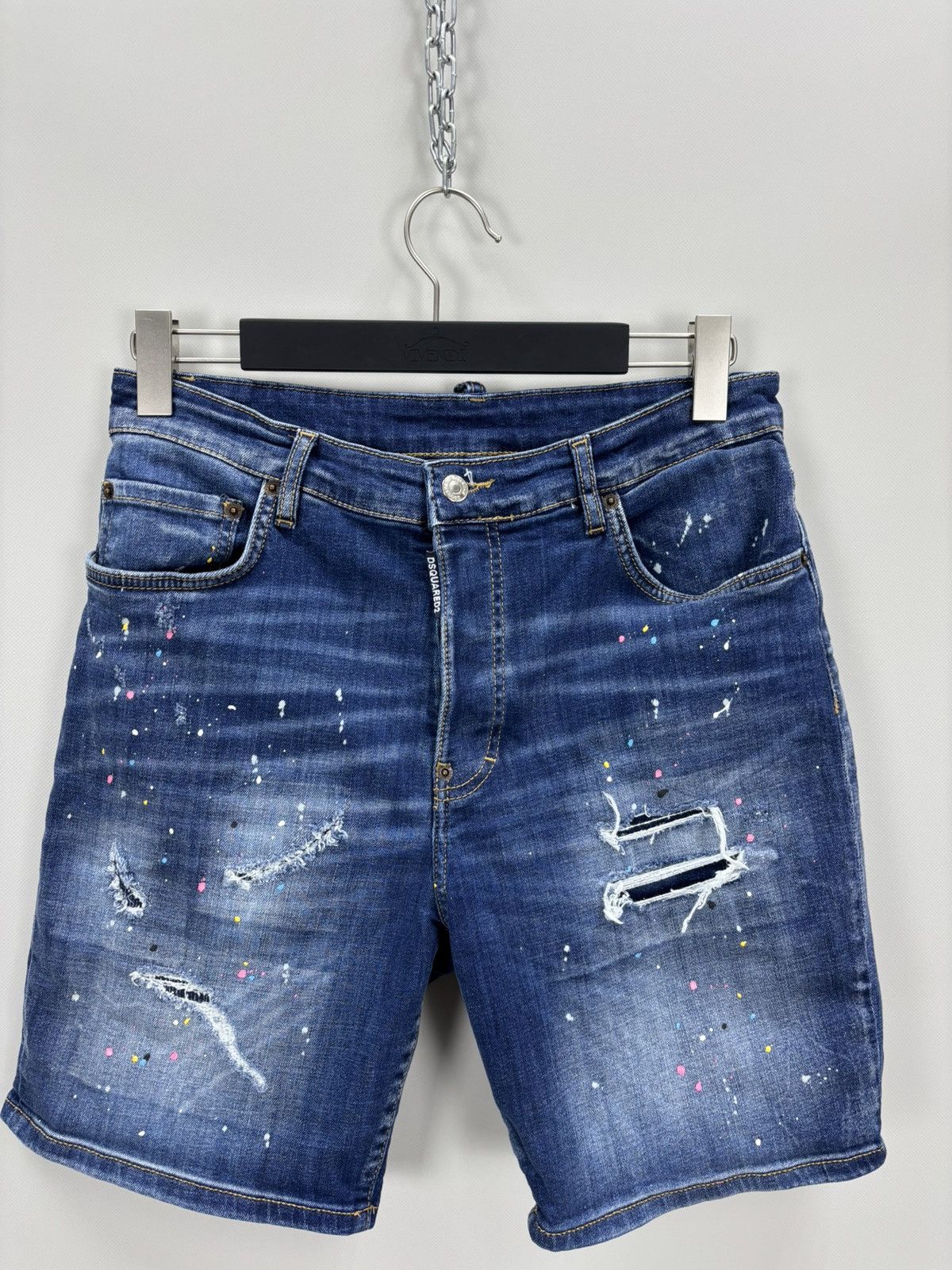 Dsquared2 Mens denim shorts Dsquared2 Size 44 Color Blue Size US 32 / EU 48 - 2 Thumbnail