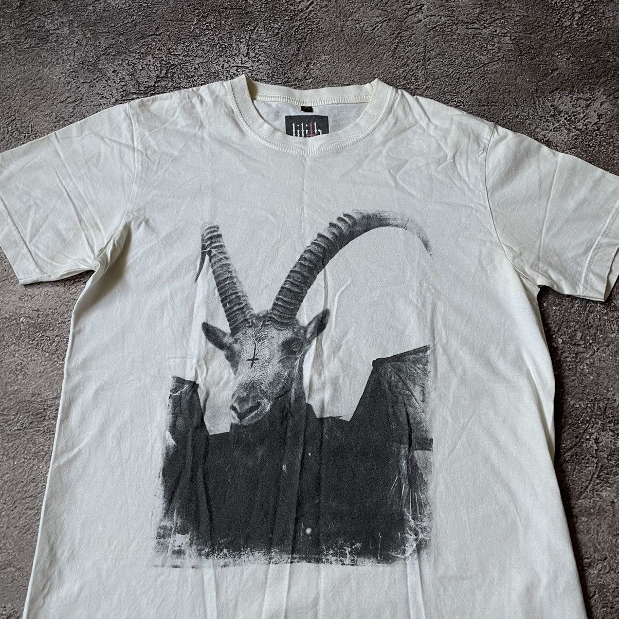 Band Tees Vintage 00S GOTH HORROR FACE CREEPY ABSTRACT ANGRY BONES Size US M / EU 48-50 / 2 - 2 Thumbnail