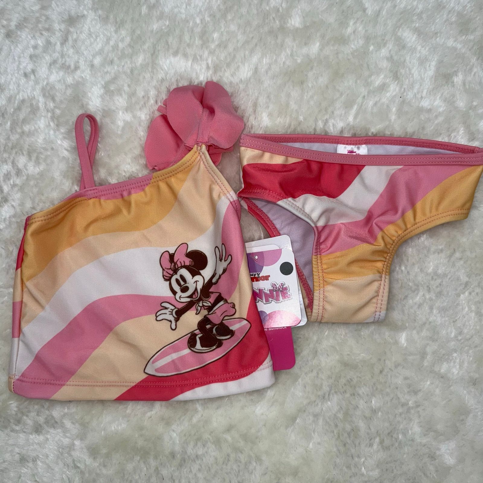 Disney NWT Disney Minnie 2-Piece Toddler Bikini/Tankini Set Size ONE SIZE - 1 Thumbnail