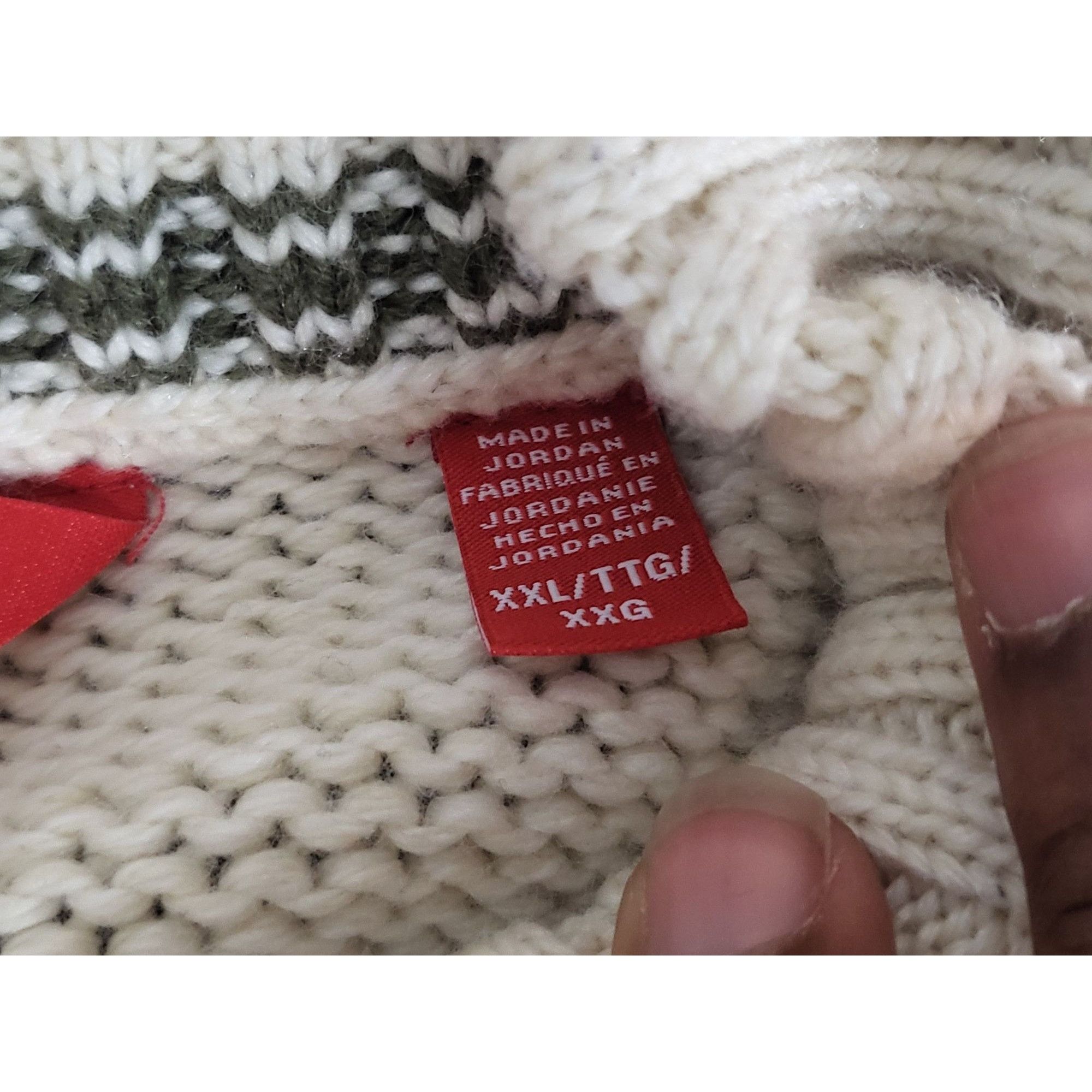 Izod Izod Fair Isle Nordic Sweater Men Sz XXL Mock Neck 1/4 Zip M Size US XXL / EU 58 / 5 - 5 Thumbnail