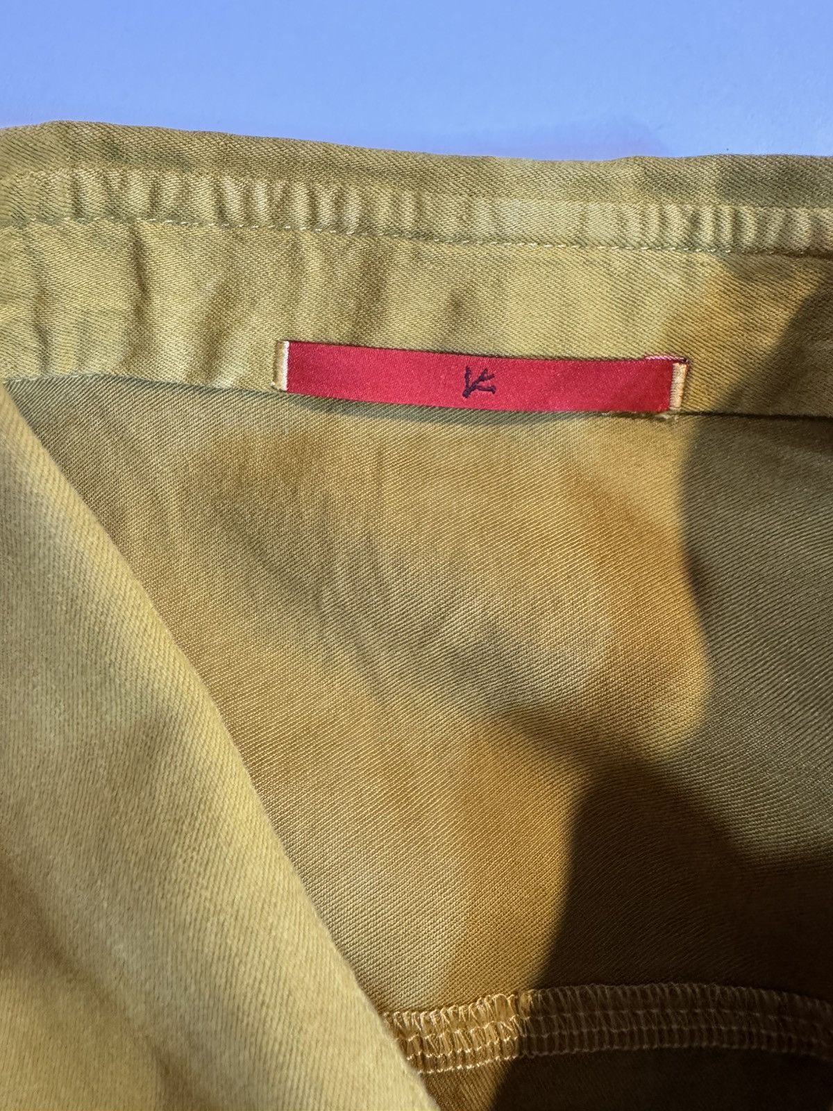 Isaia Napolii Isaia Napoli Natural Cashmere Four Pocket Gold Overshirt Size US L / EU 52-54 / 3 - 8 Thumbnail