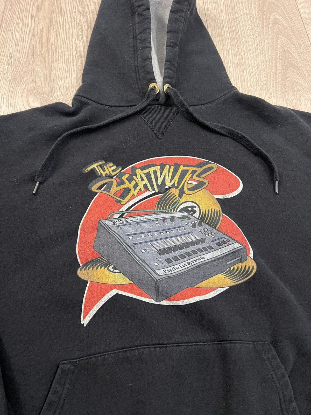 Rap Tees × Vintage The Beatnuts Champion Hoody Sweatshirt Sp1200 Rap Psycho Les Size US L / EU 52-54 / 3 - 1 Thumbnail