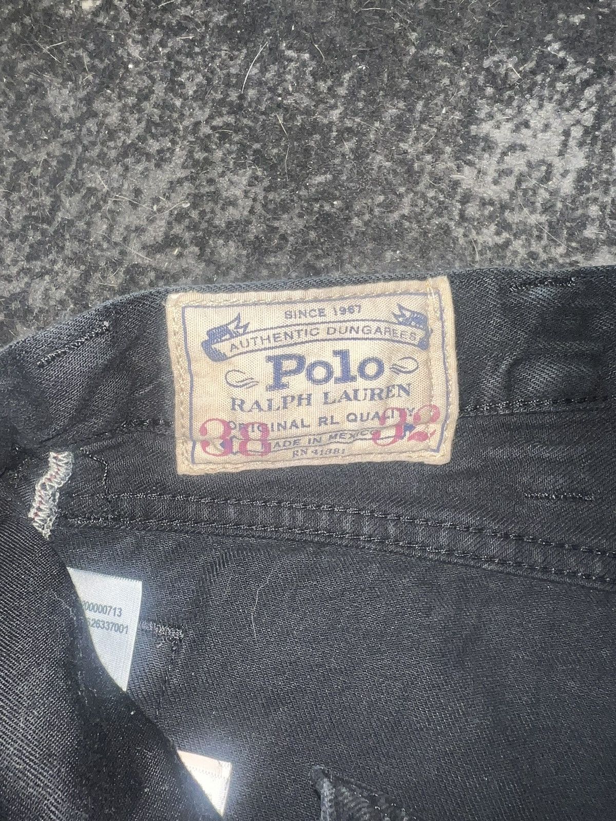 Polo Ralph Lauren Black Polo Ralph Lauren jeans. 9/10 great condition. Size US 38 / EU 54 - 3 Thumbnail