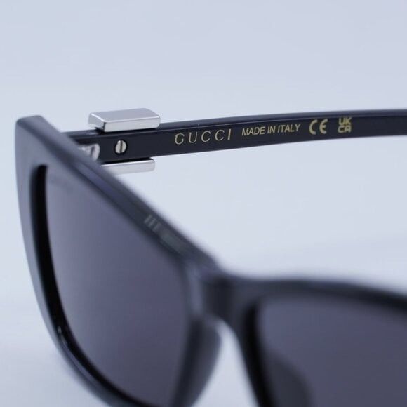 Gucci New Gucci GG1681S 001 Sunglasses - Shiny Black Fram Size ONE SIZE - 9 Thumbnail