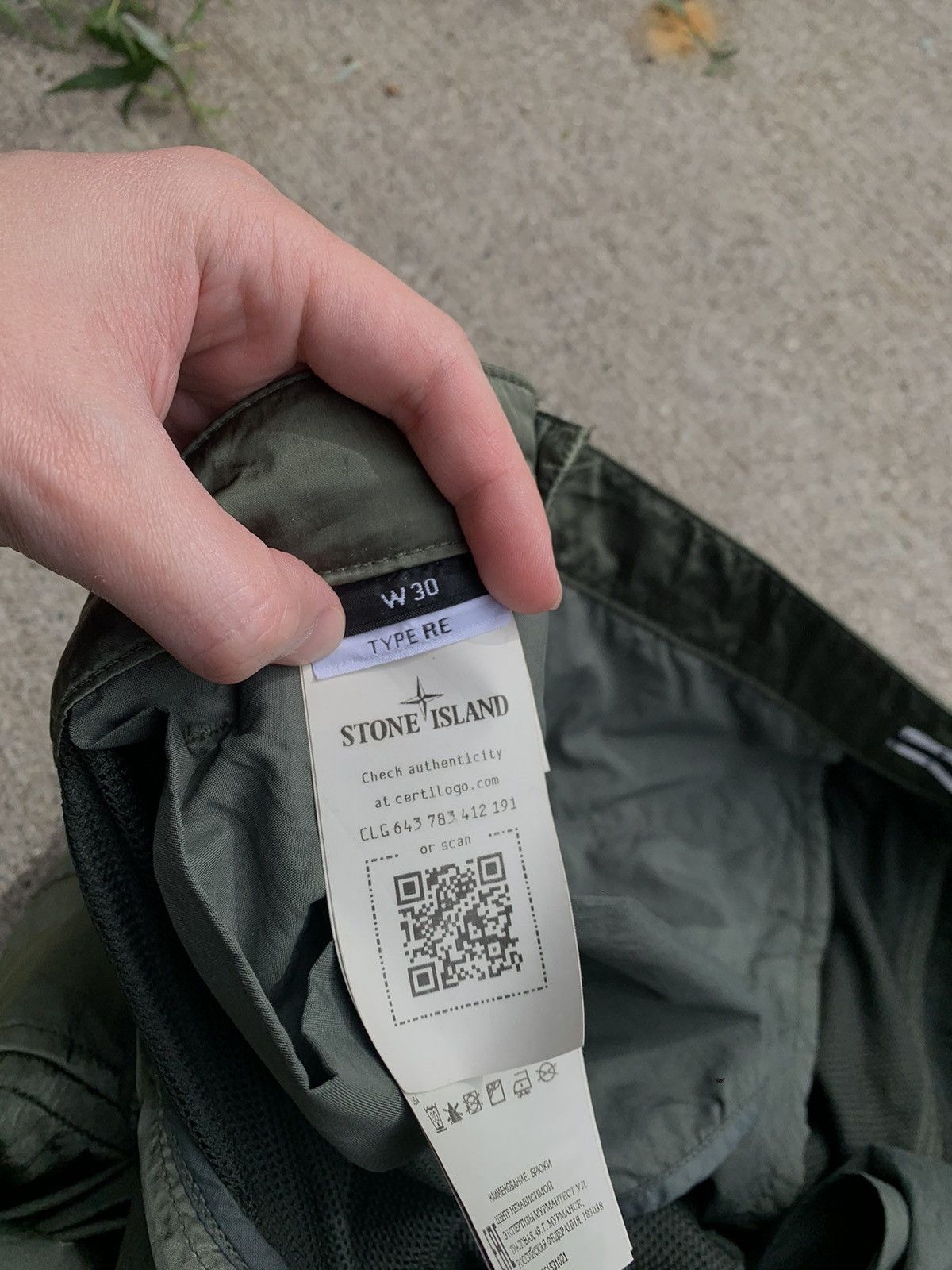 Stone Island S/s21 stone island parachute pants Size US 31 - 8 Thumbnail
