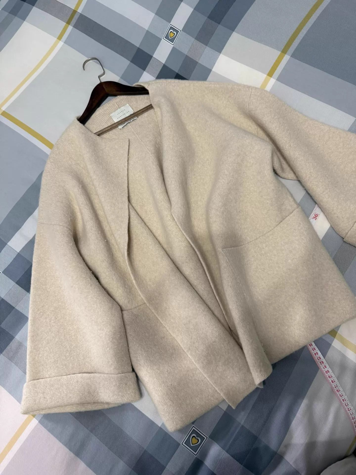 Lauren Manoogian Lauren Manoogian Alpaca Knit Heavy Coat Chic Casual 9/10 Size S / US 4 / IT 40 - 4 Thumbnail