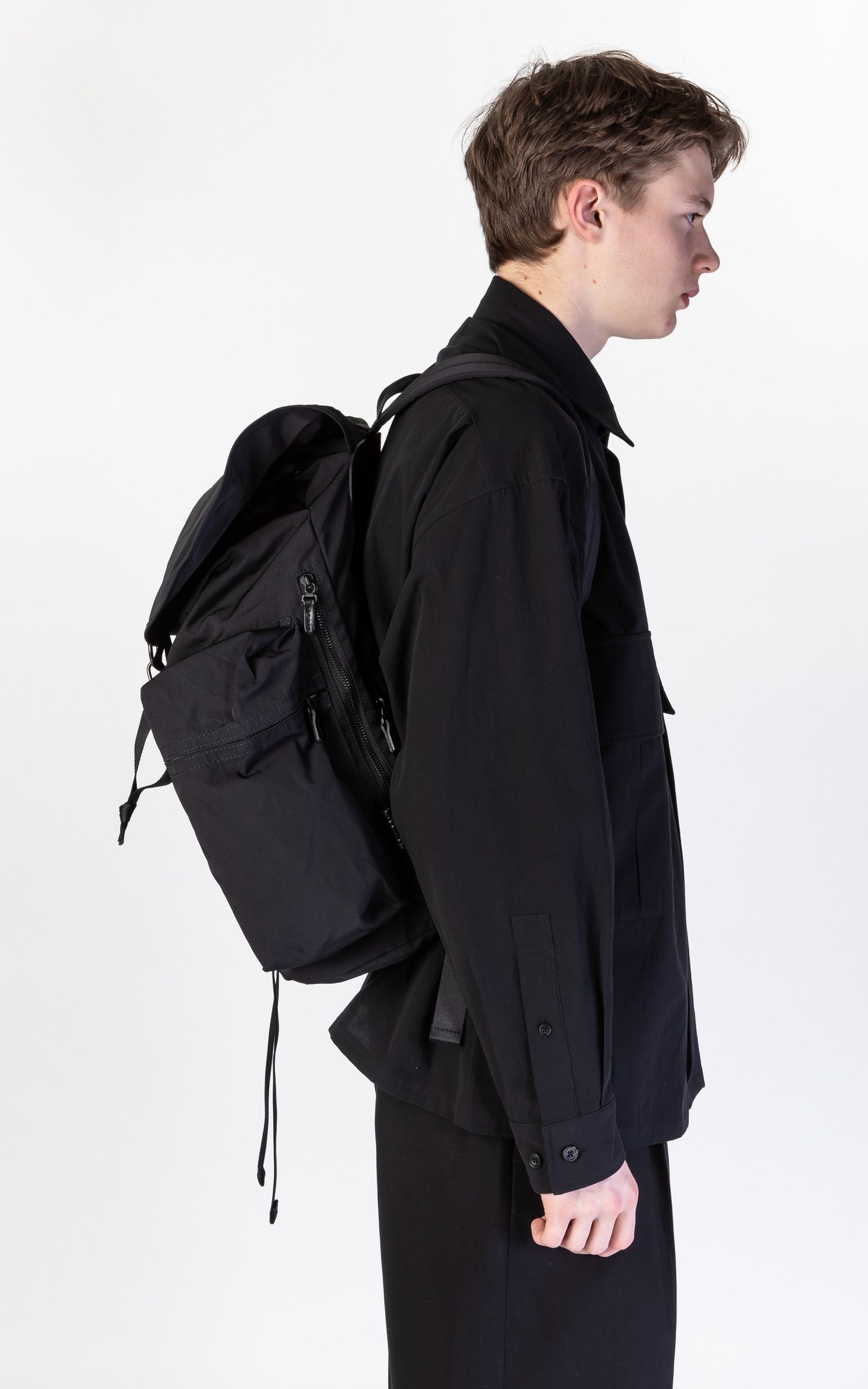 Japanese Brand Amiacalva Gabardine Backpack XL | Grailed