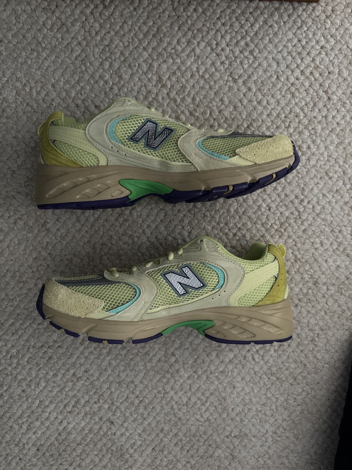 New Balance × Salehe Bembury New Balance 530 Salehe Bembury Prosperity Be The Prize Size US 10.5 / EU 43-44 - 1 Thumbnail