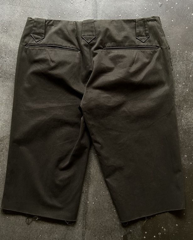 Number (N)ine 01 Runway Gold-Trim Embroidered Shorts